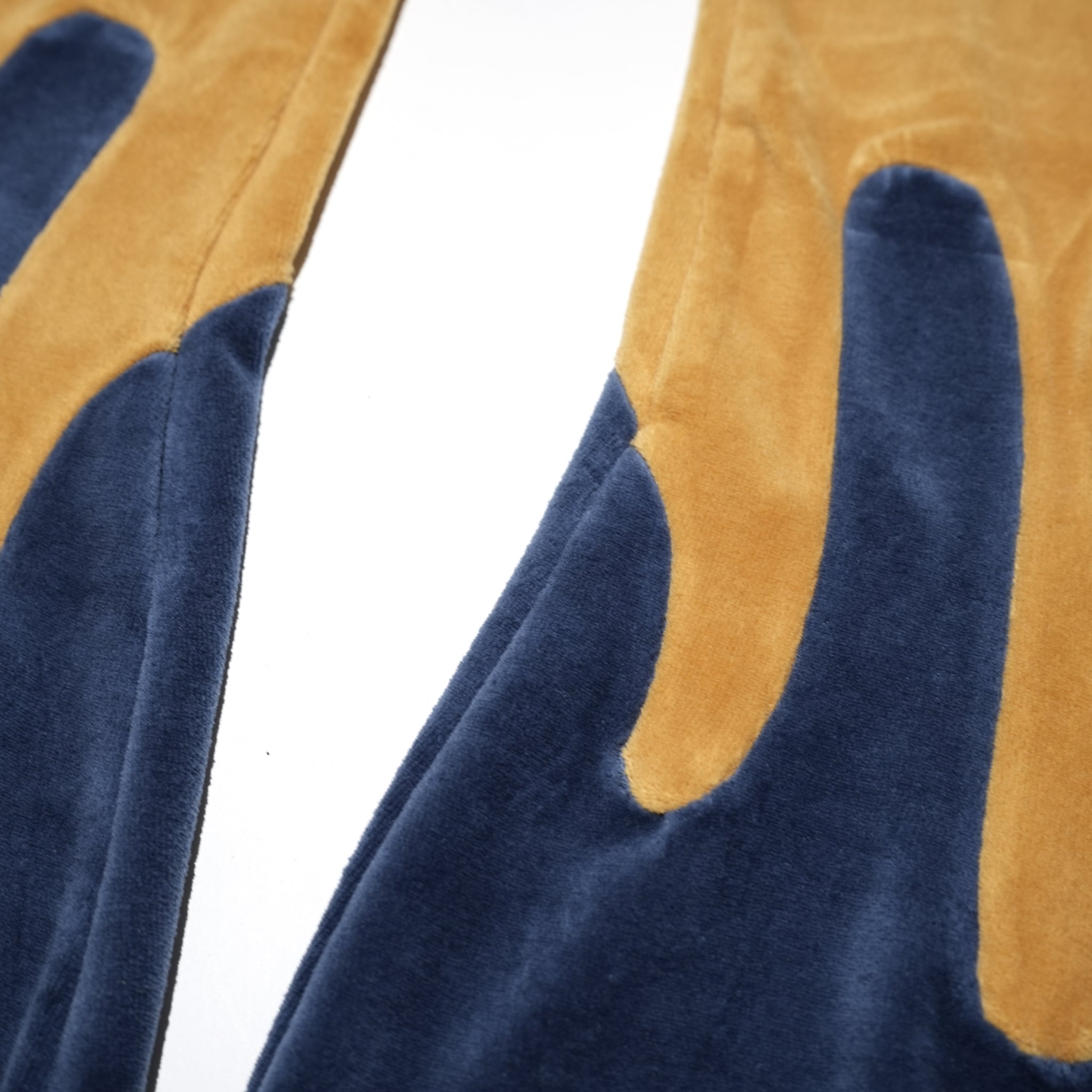 Velor Cut Bell Bottoms | Color:Blue-Marigold/Red-Black【AMBERGLEAM_アンバーグリーム】| 1182141312