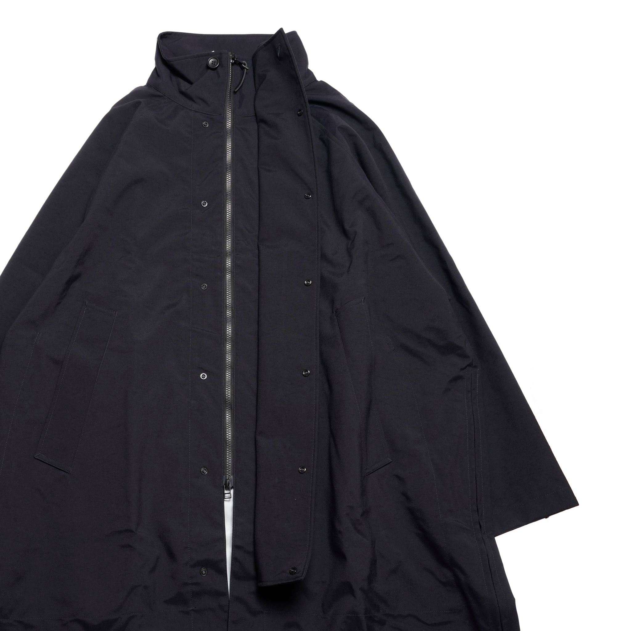3レイヤー スタンドカラーコート | Color_Color: Dark Navy | No__185_color: dark navy【UNTRACE_アントレース】