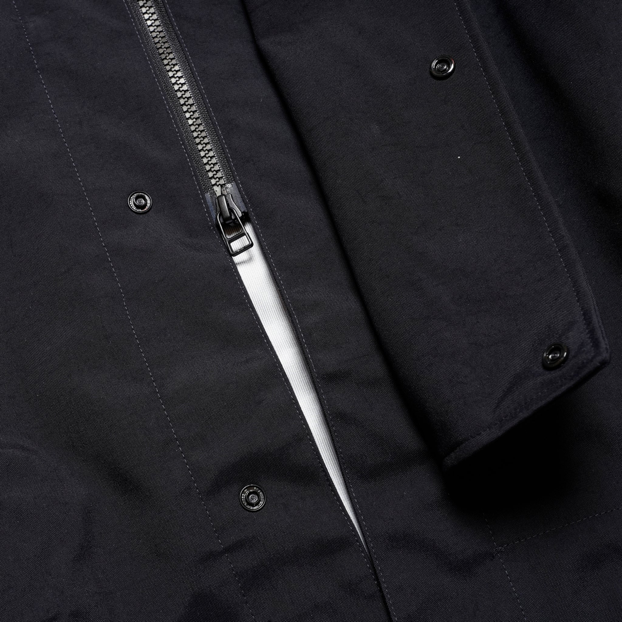 3レイヤー スタンドカラーコート | Color_Color: Dark Navy | No__185_color: dark navy【UNTRACE_アントレース】