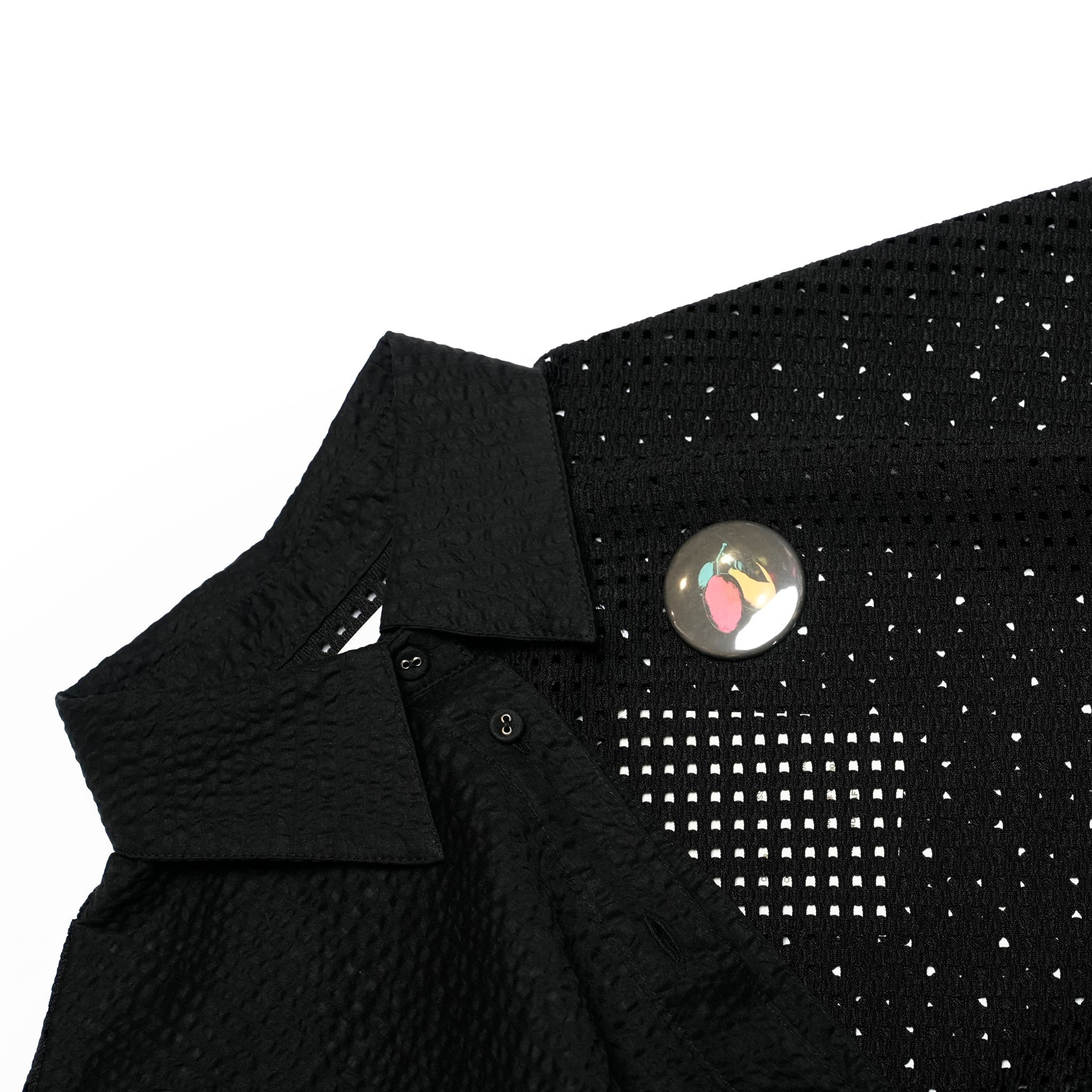 BSD25SS-15_Black | Color Panel Relax One-piece | Color:Black【BEDSIDEDRAMA_ベッドサイドドラマ】【archive】