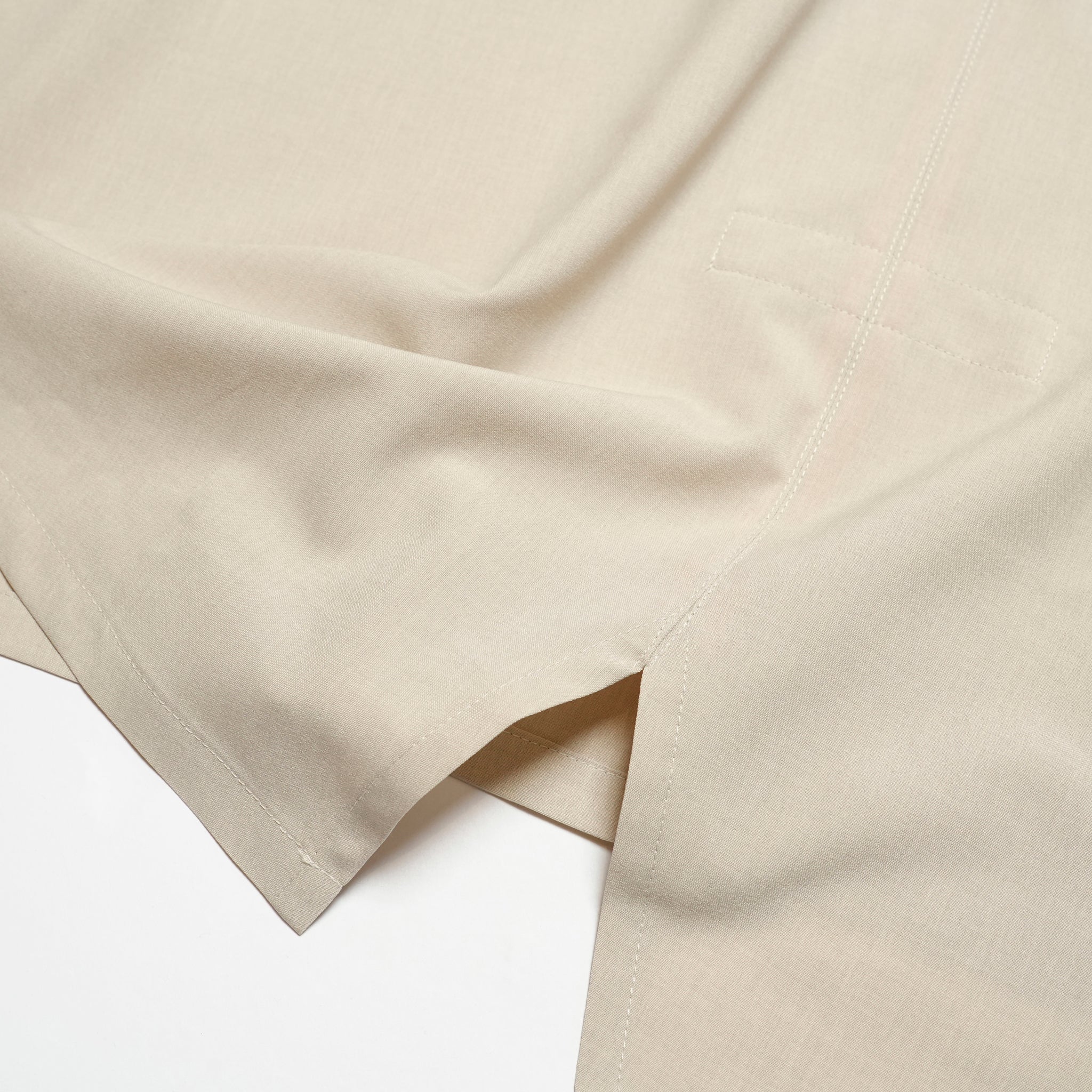 BSD25SS-02_Beige | Loose Sleeve Military One-piece | Color:Beige【BEDSIDEDRAMA_ベッドサイドドラマ】【archive】