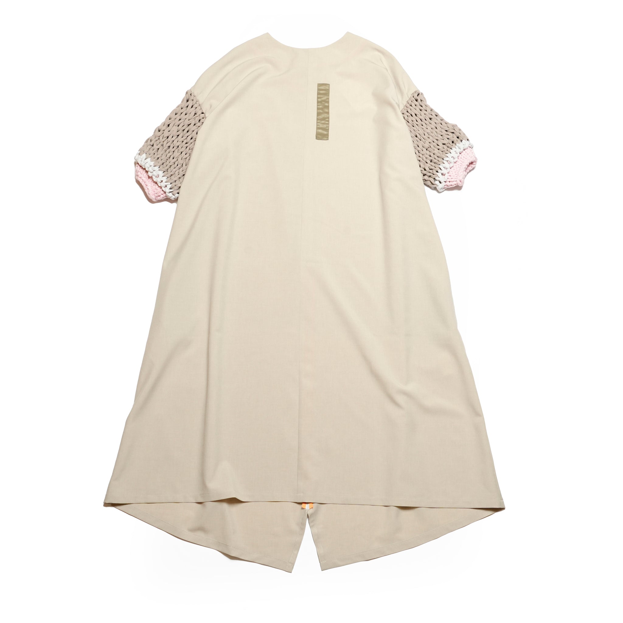 BSD25SS-02_Beige | Loose Sleeve Military One-piece | Color:Beige【BEDSIDEDRAMA_ベッドサイドドラマ】【archive】