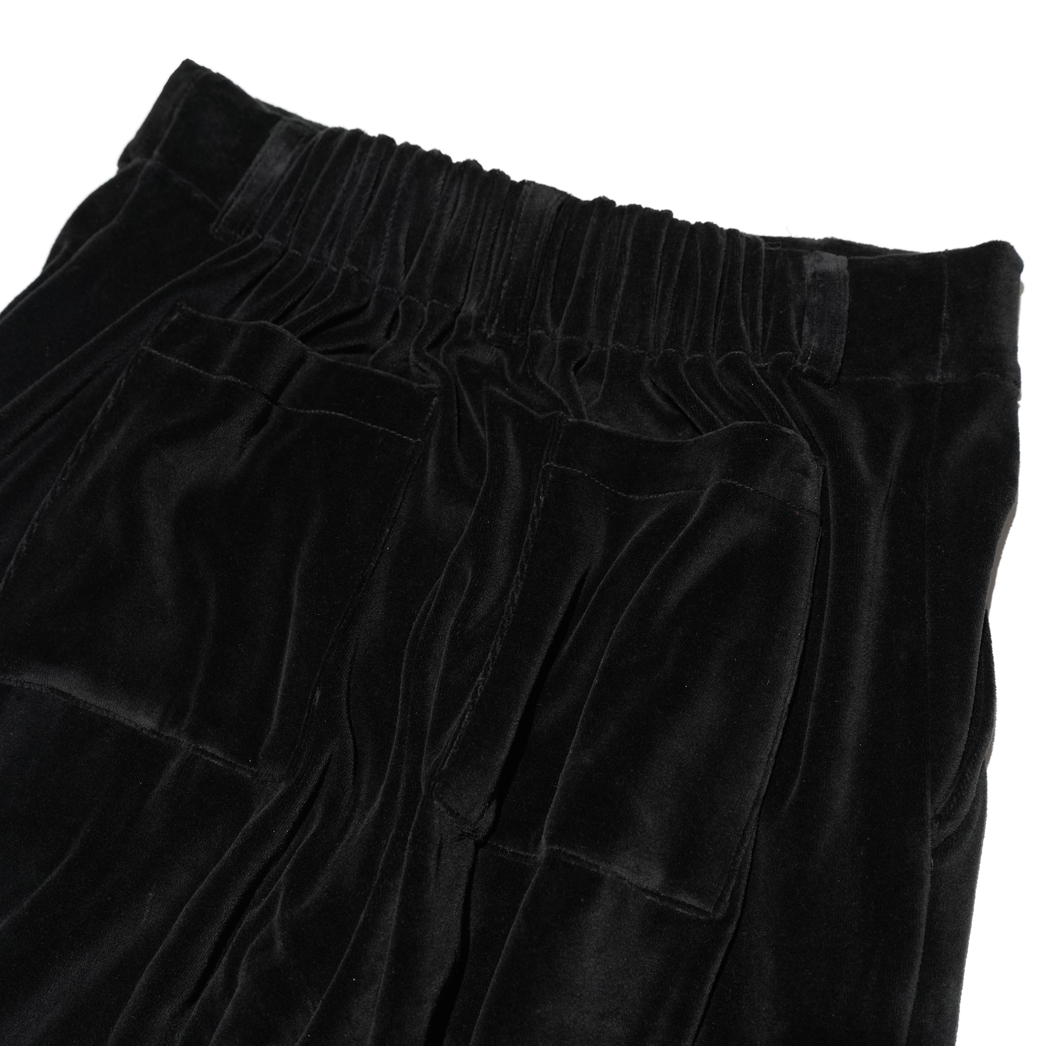 Velor Pile Tapered Pants – Marigold / Wakaba / Black | AMBERGLEAM
