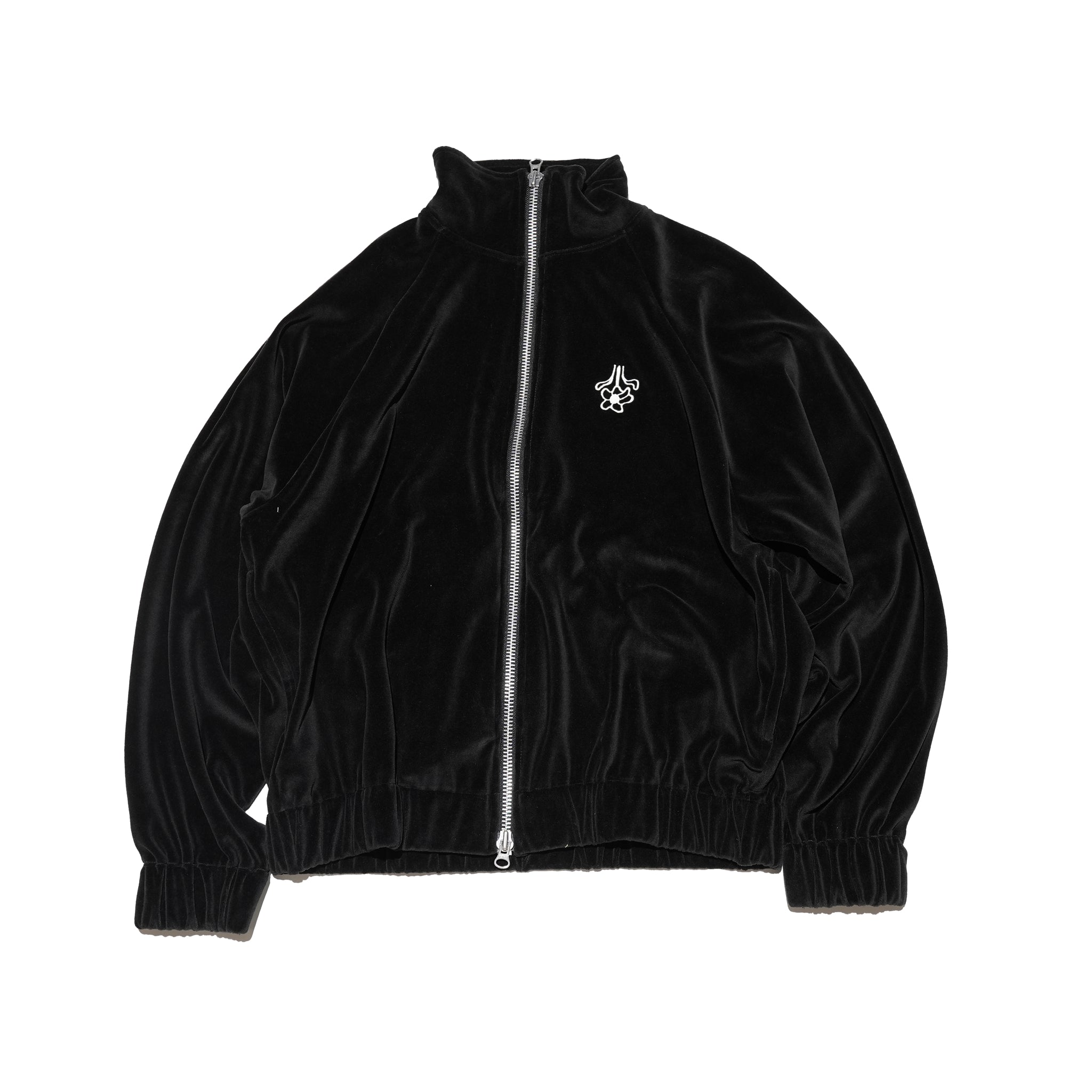 Velor Pile Drivers Jacket – Marigold / Wakaba / Black | AMBERGLEAM
