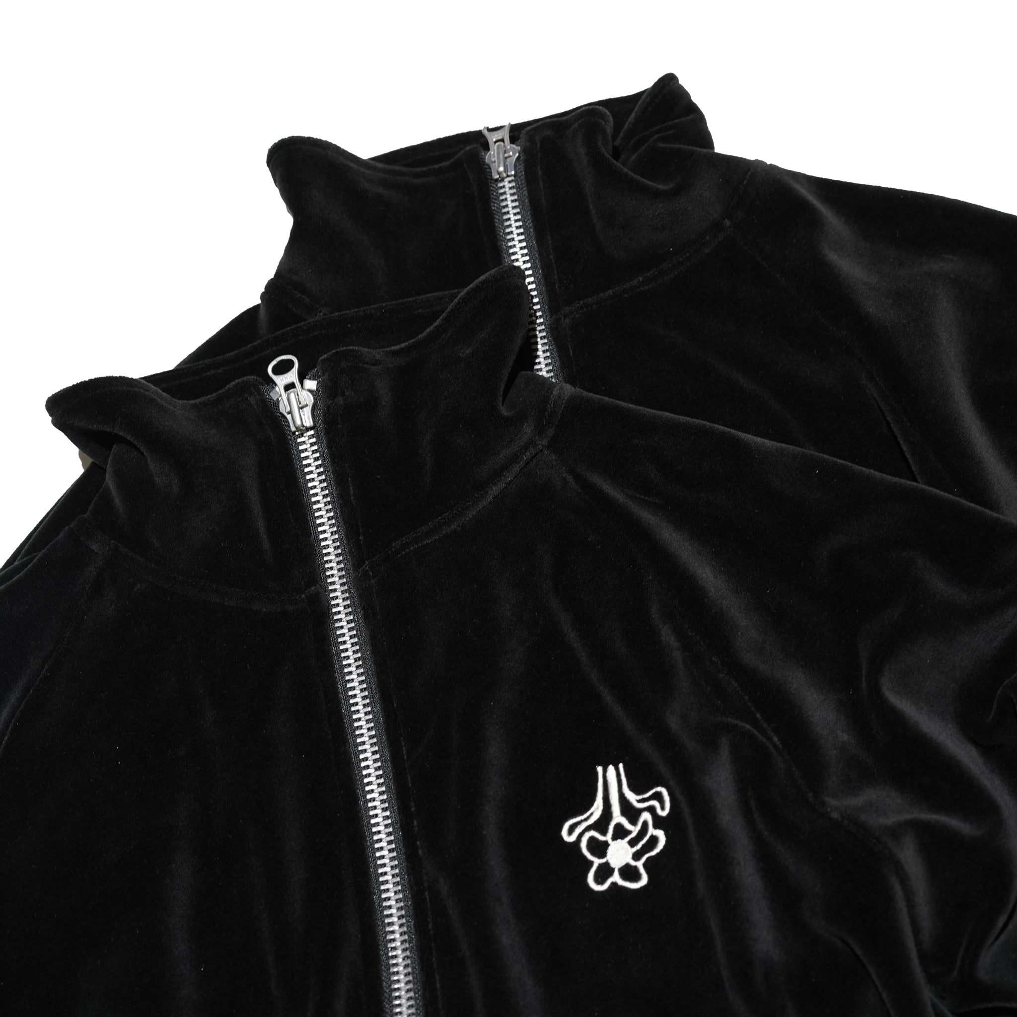 Velor Pile Drivers Jacket – Marigold / Wakaba / Black | AMBERGLEAM