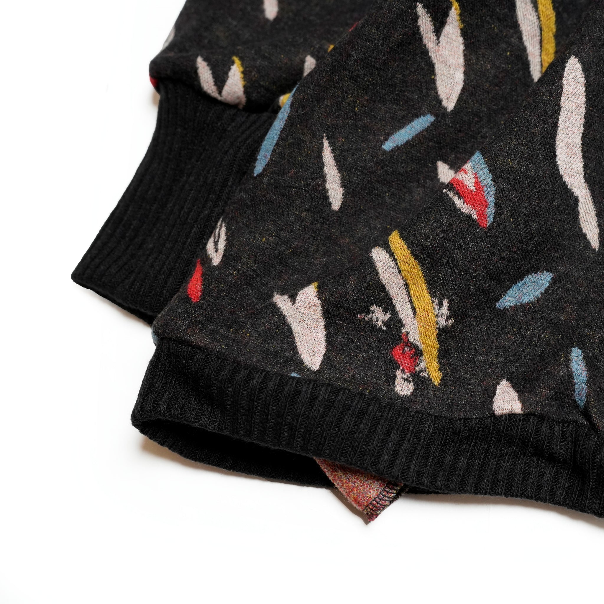 BSD24AW-16_COLOR BK | Flowers JQ Pulover | Color:Color Bk【BEDSIDEDRAMA_ベッドサイドドラマ】【archive】