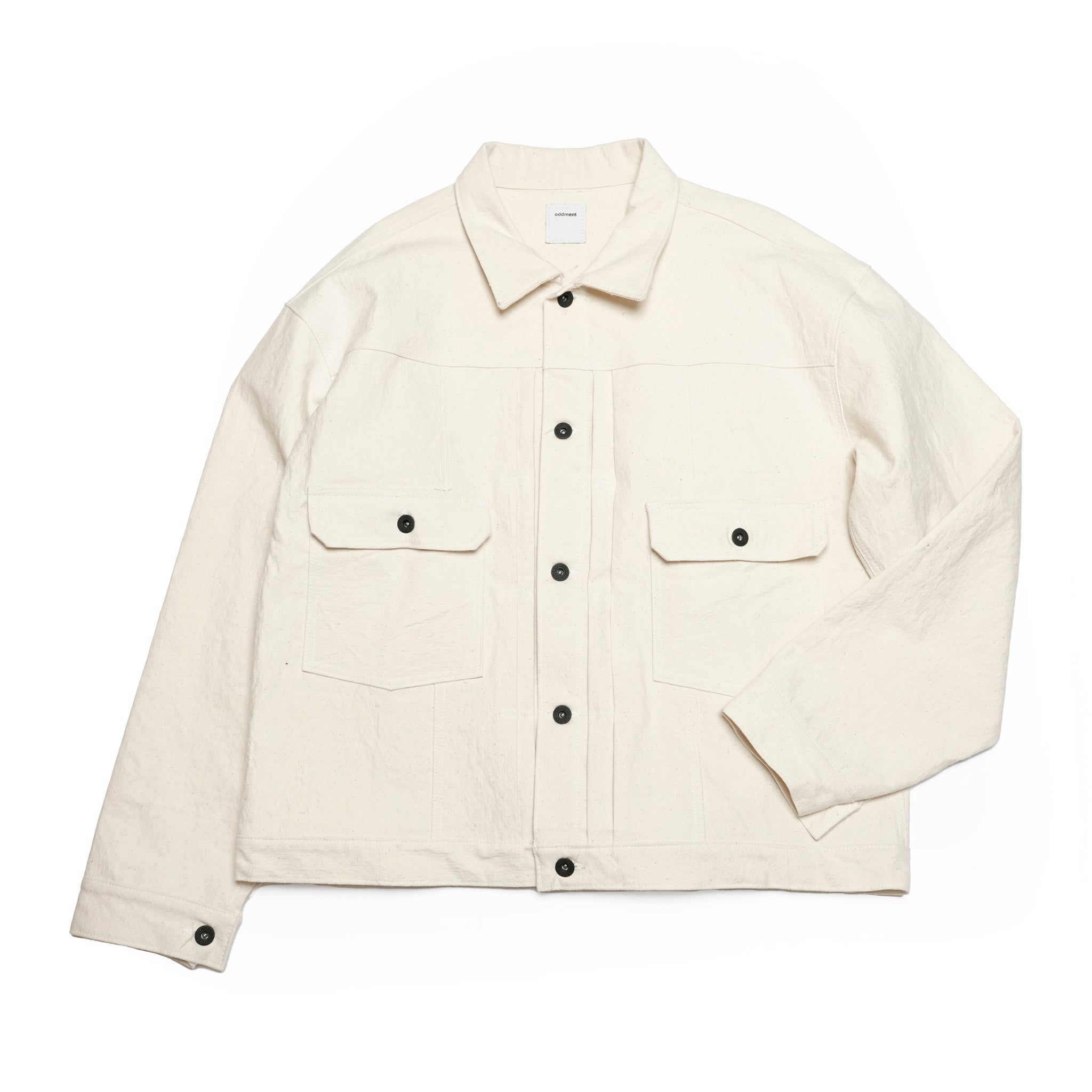 NSCJ_White | NAVY SEA CANVAS JACKET | Color:White【ODDMENT_オッドメント】【archive】