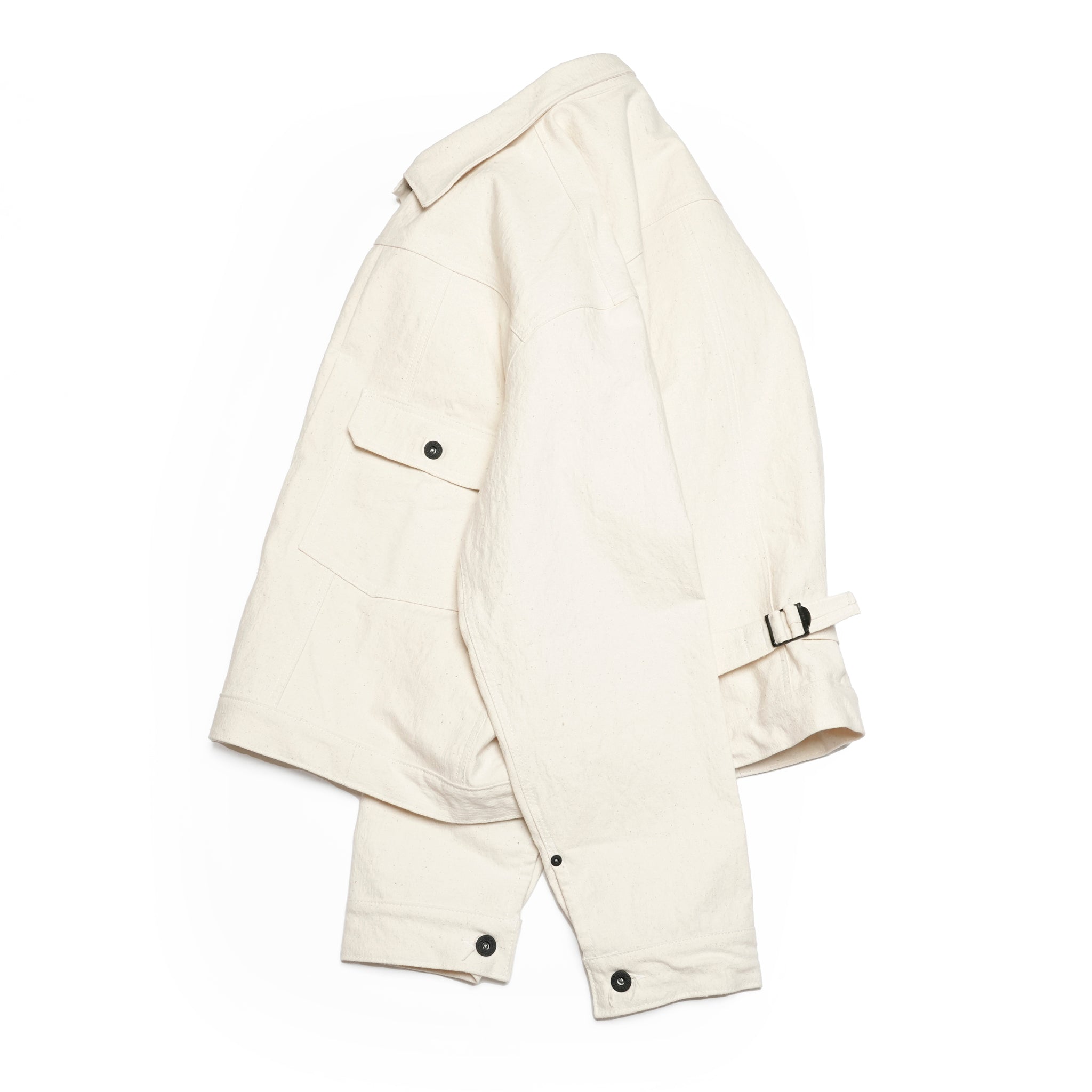NSCJ_White | NAVY SEA CANVAS JACKET | Color:White【ODDMENT_オッドメント】【archive】