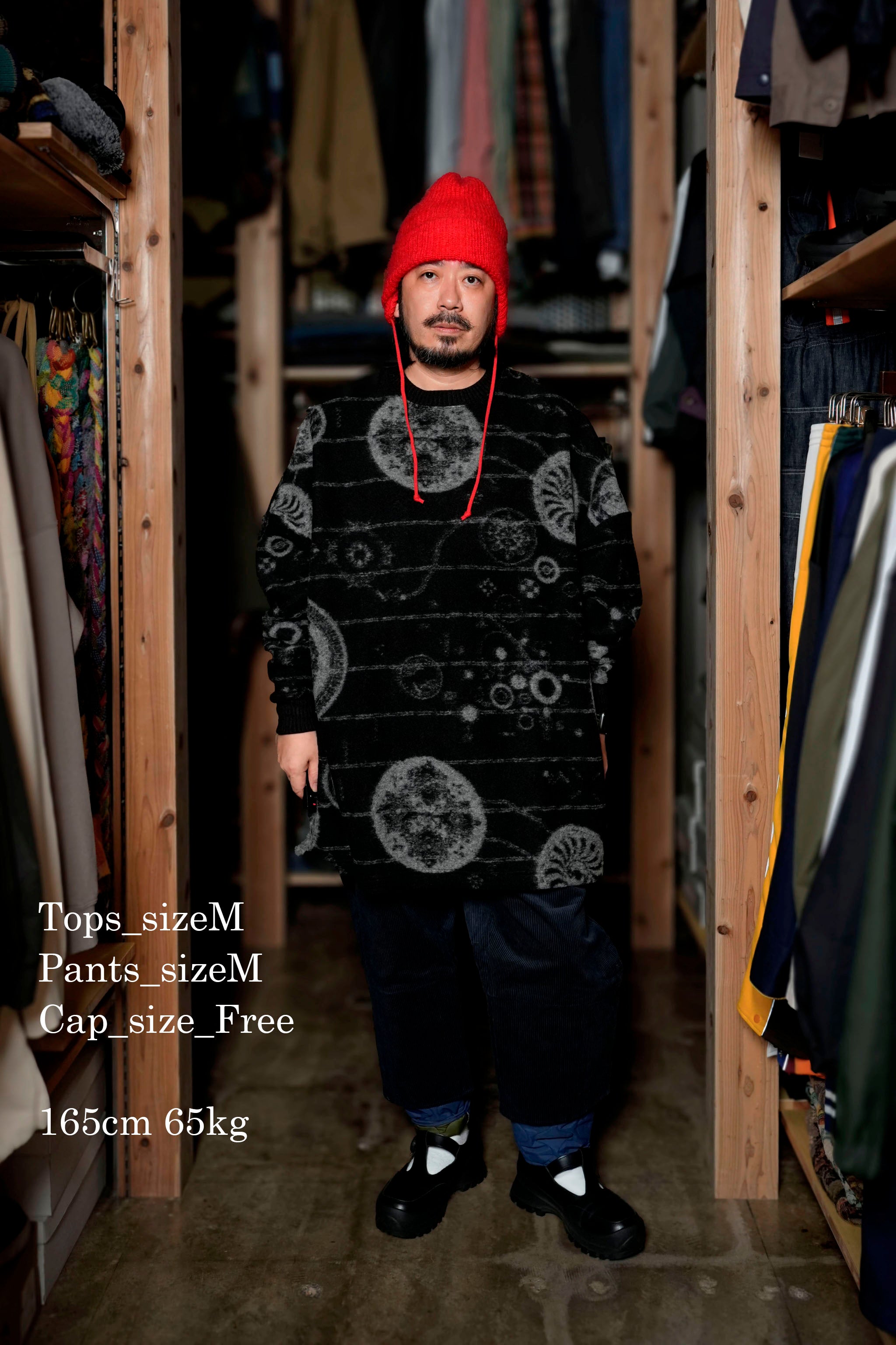 SF24AW-16_CIRCLE | Roots JQ Pulover | Color:Circle【STOF_ストフ】【archive】
