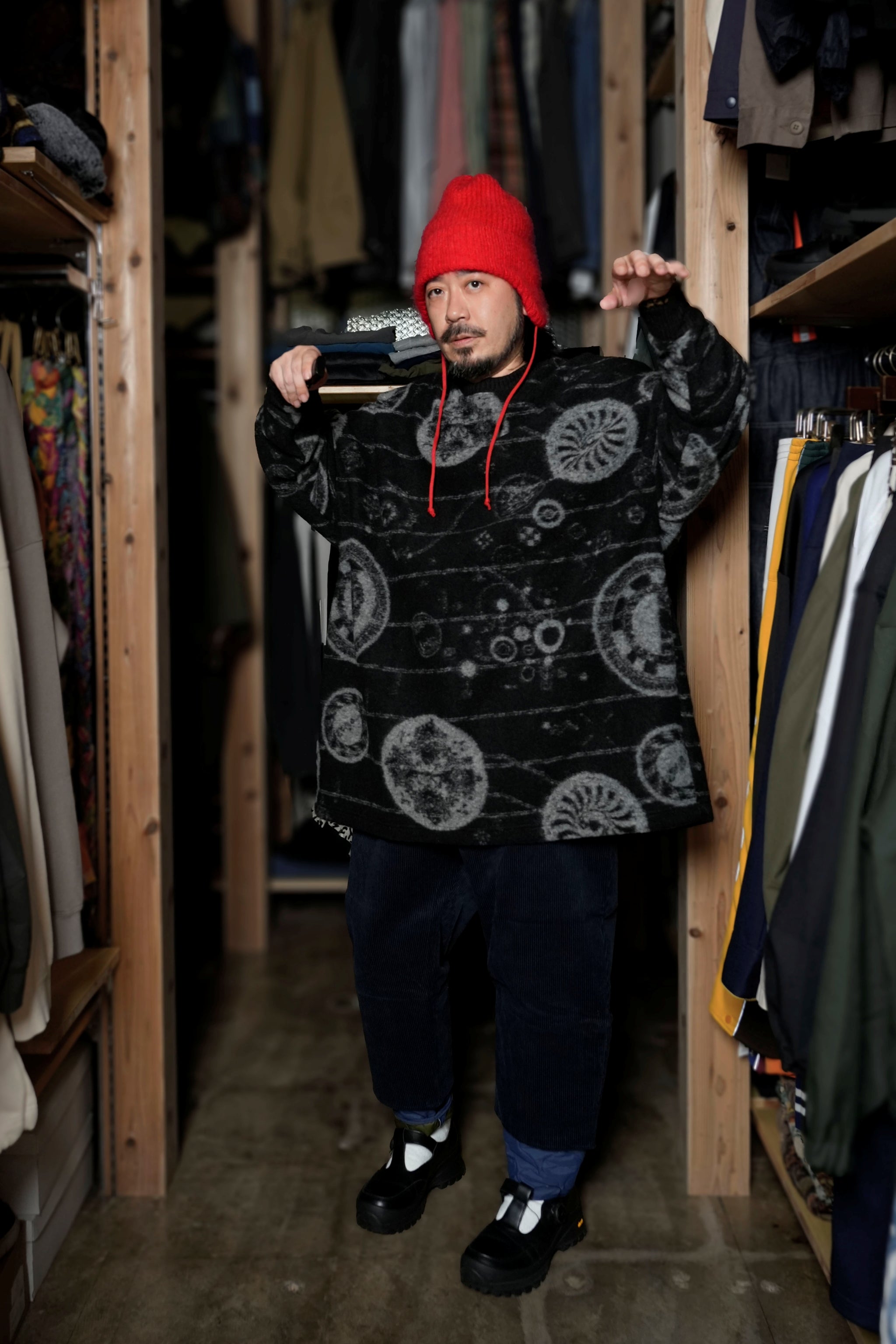 SF24AW-16_CIRCLE | Roots JQ Pulover | Color:Circle【STOF_ストフ】【archive】