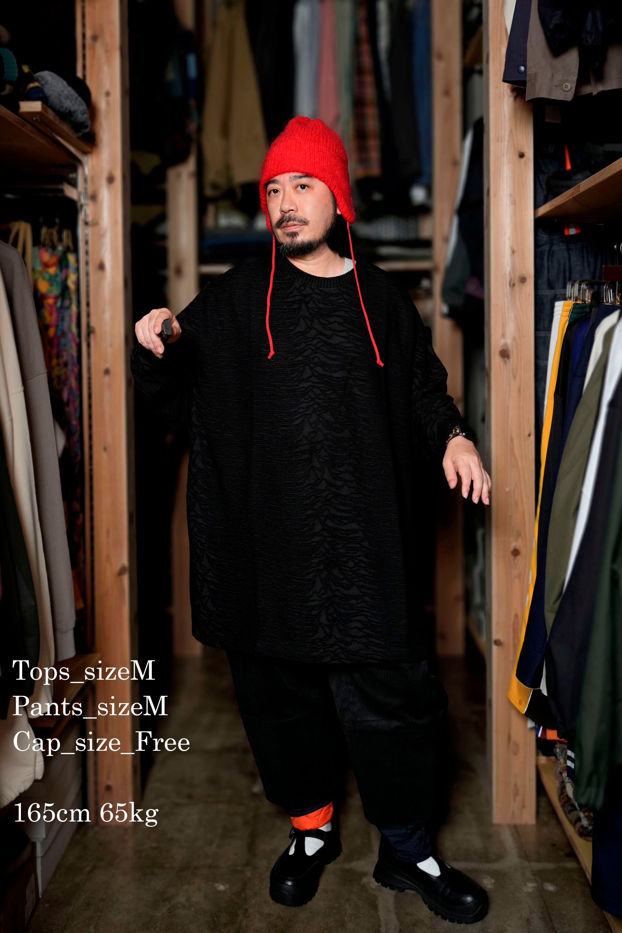 SF24AW-02_BLACK | Layer Corduroy Pants | Color:Black【STOF_ストフ】【archive】