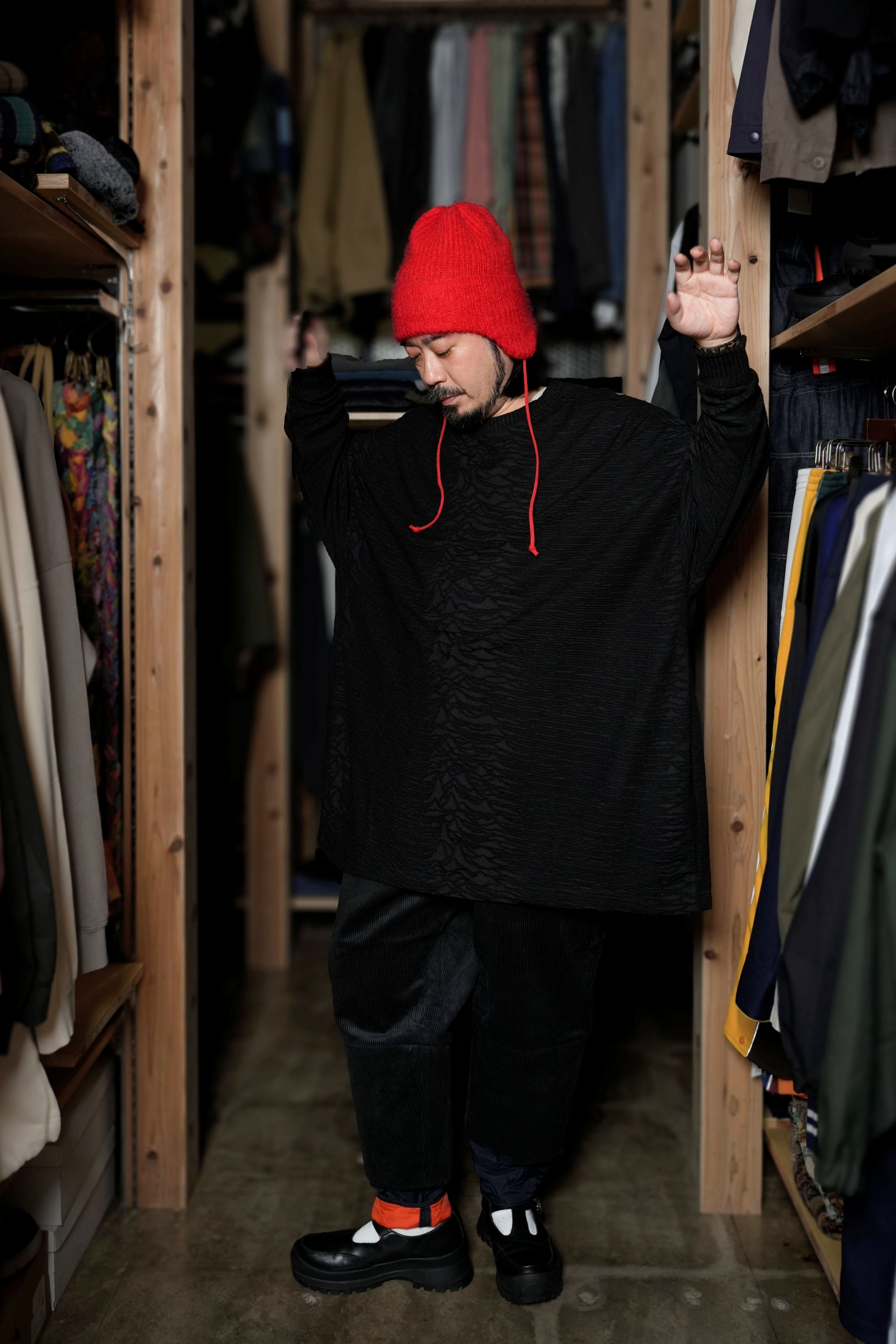 SF24AW-16_DIVISION | Roots JQ Pulover | Color:Division【STOF_ストフ】【archive】