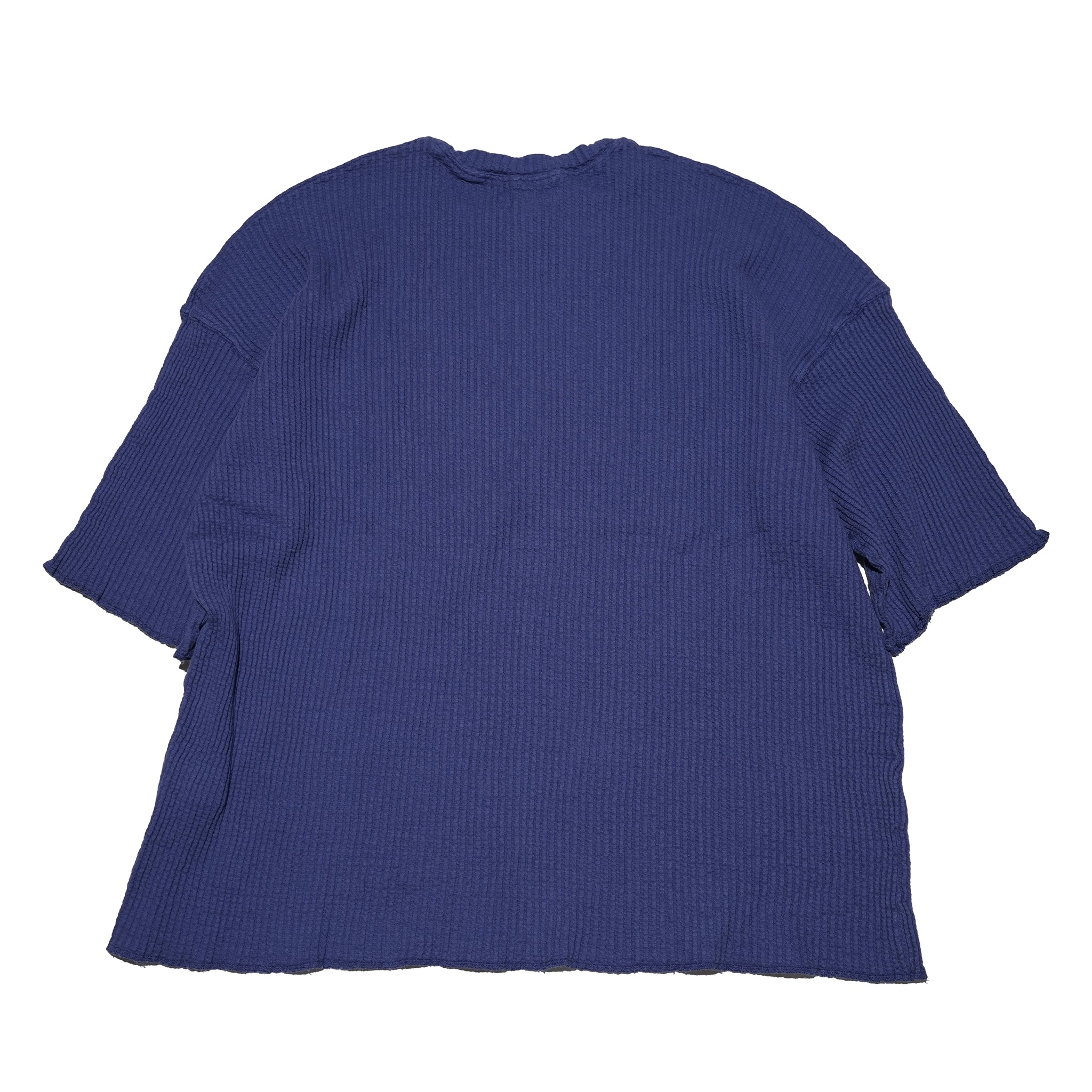 M31752-10 | Thermal Cut Off Edges S/S | Color:Navy【MONITALY_モニタリー】【archive】