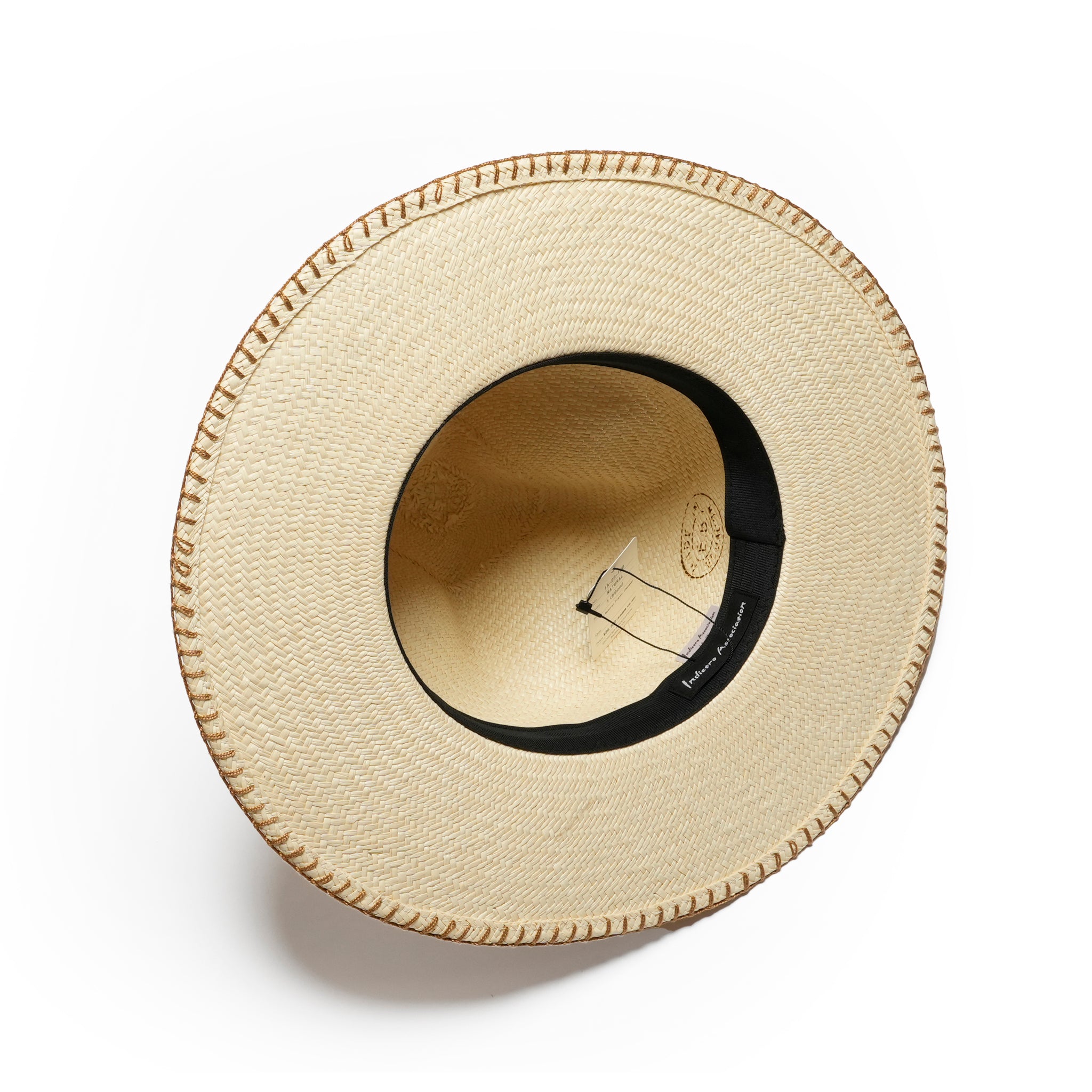 IA-25-120_Natural | Mountain Panama Hat | Color:Natural【INDIETRO ASSOCIATION_インディエトロアソシエーション】