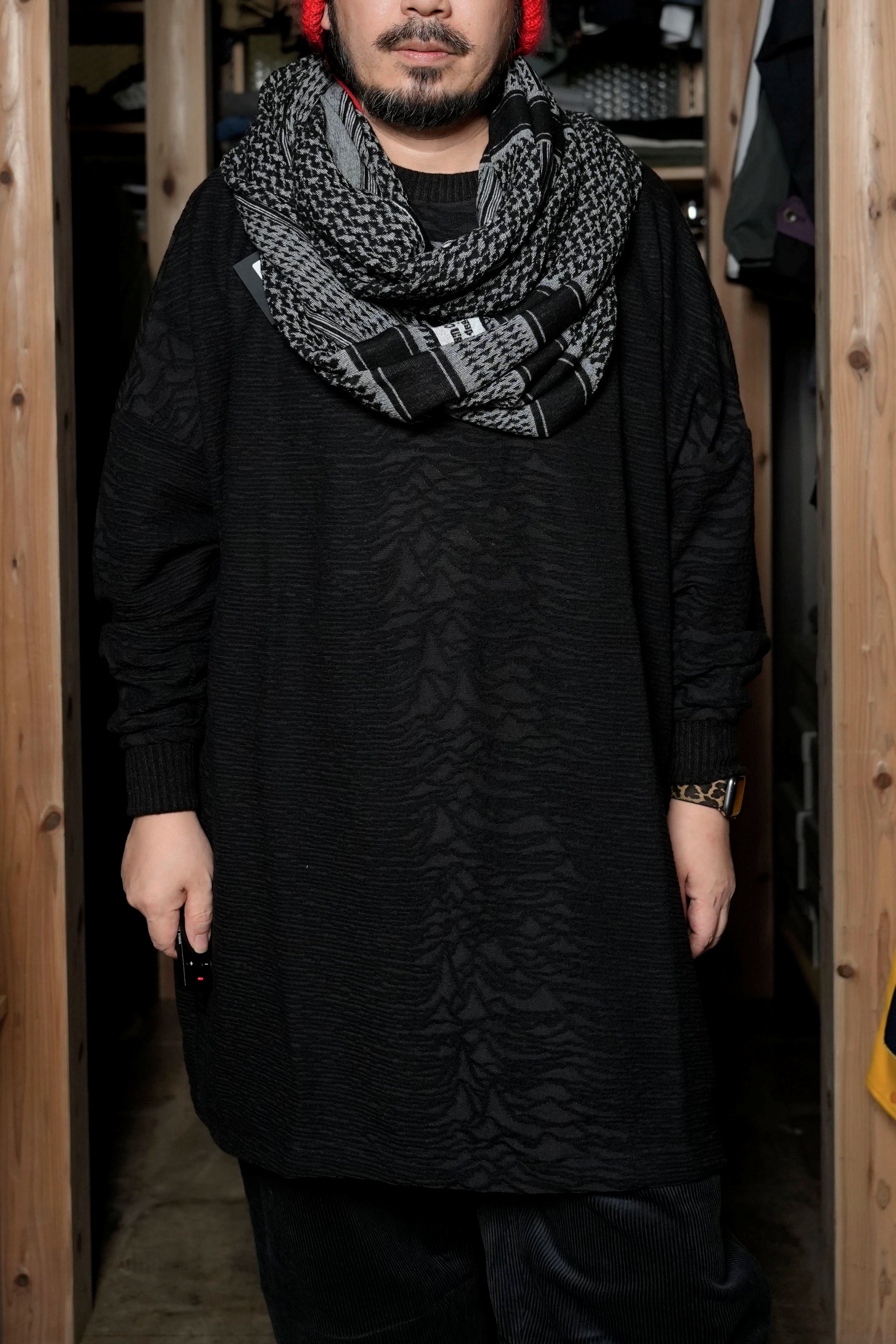 SF24AW-18_SCHMUG | Roots JQ Loop Stole | Color:Schmug【STOF_ストフ】【archive】