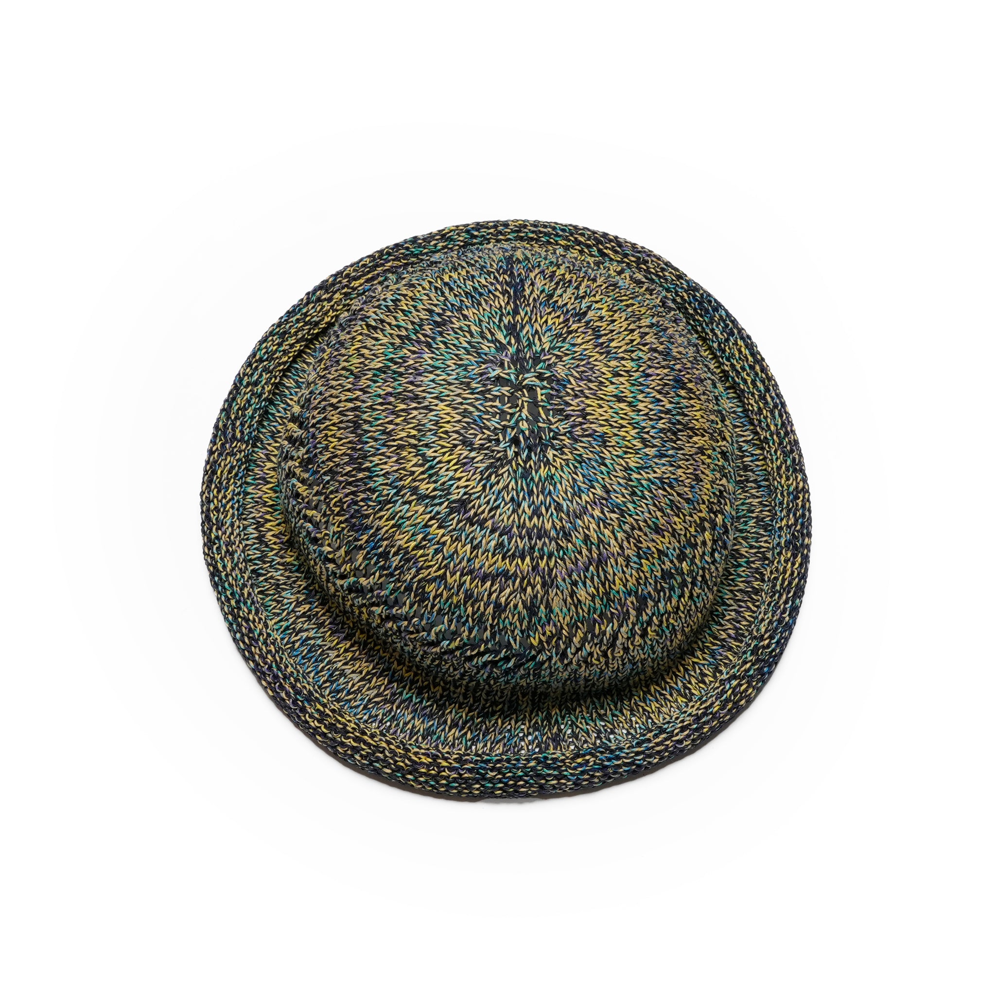 IA-25-Jd01_Mix | Roll Knit Hat | Color:Mix【INDIETRO ASSOCIATION_インディエトロアソシエーション】