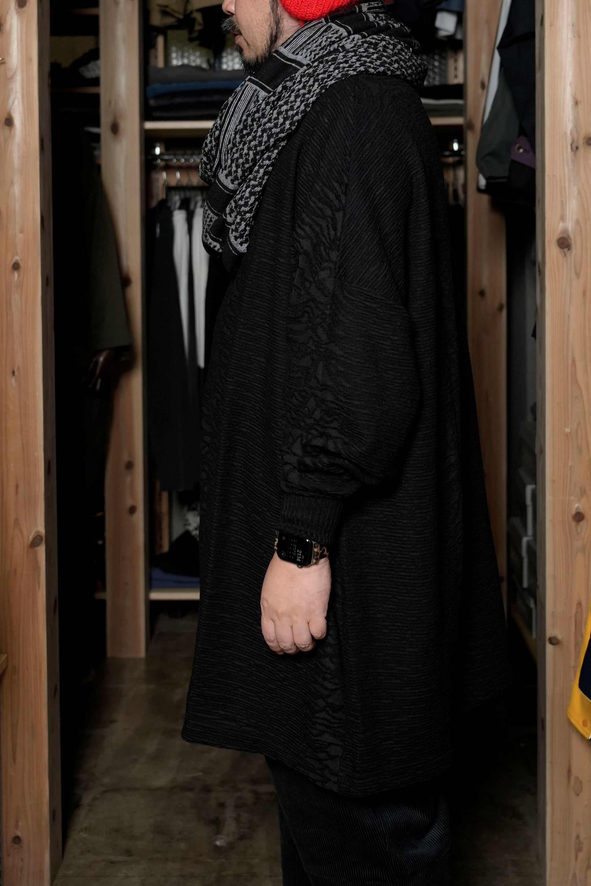 SF24AW-18_SCHMUG | Roots JQ Loop Stole | Color:Schmug【STOF_ストフ】【archive】