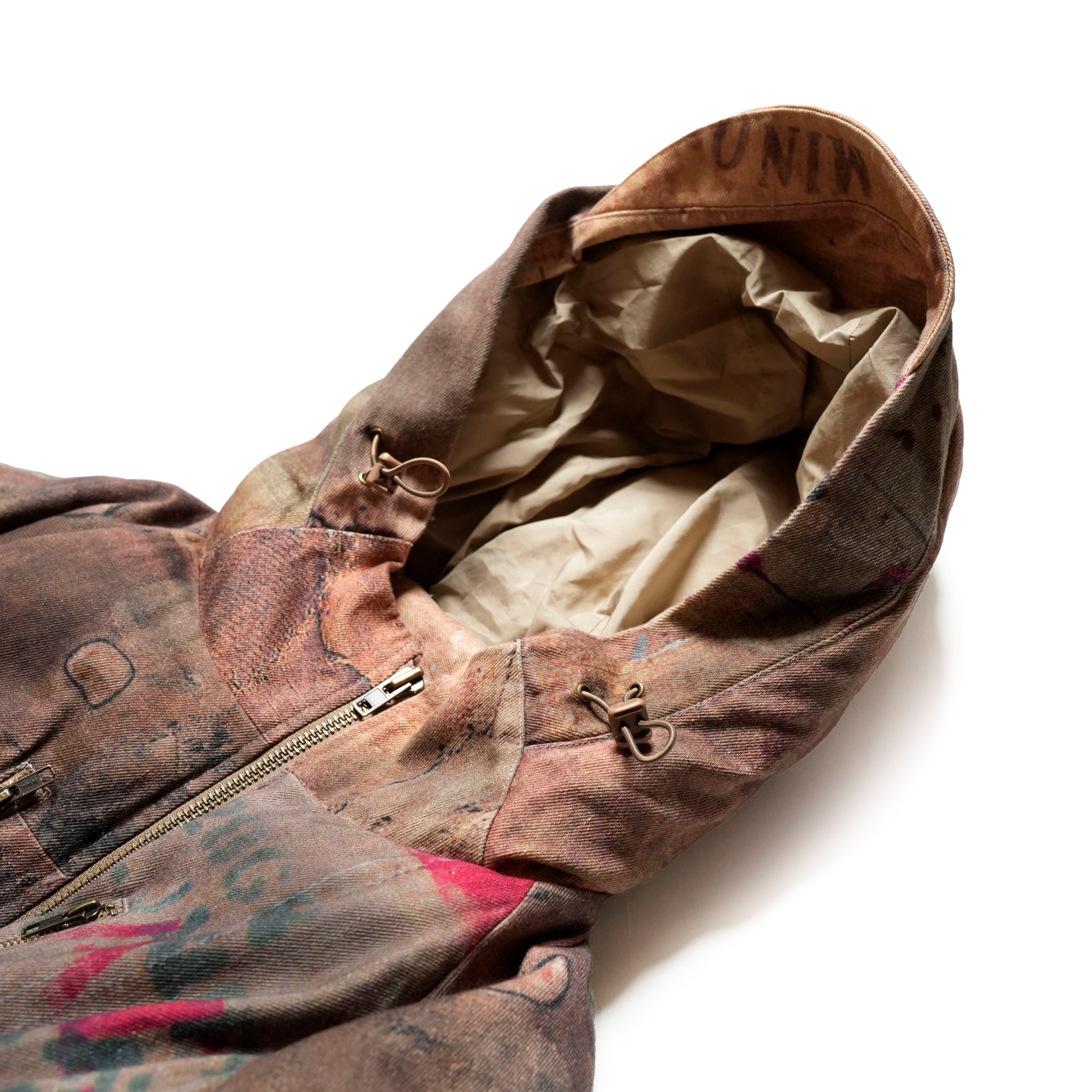 Pla24awj10_Digital print | Digital print puffer | Color:Digital Print【PLATEAU STUDIO_プラトー スタジオ】【archive】