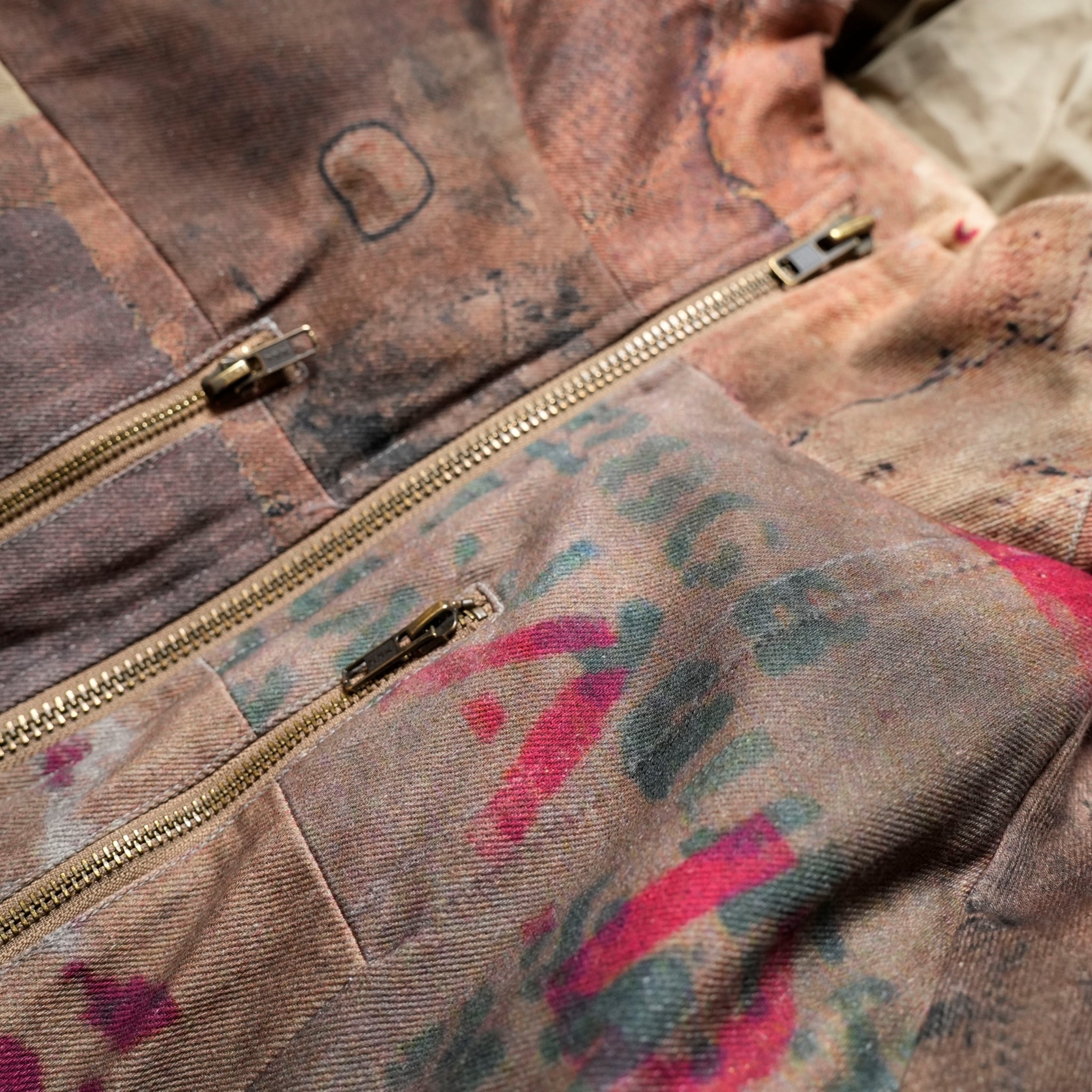 Pla24awj10_Digital print | Digital print puffer | Color:Digital Print【PLATEAU STUDIO_プラトー スタジオ】【archive】