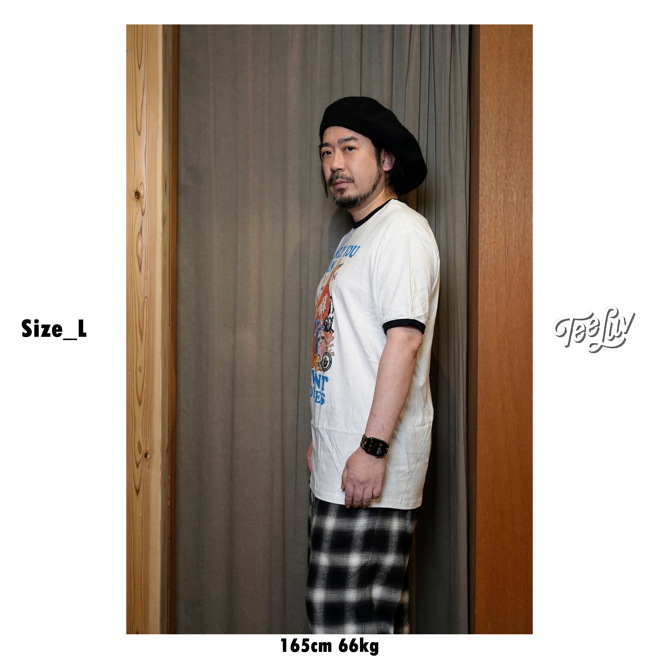 TEE LUV Smokey Bear Only You Can Prevent Wildfires Ringer T-Shirt_White | | Color:White【ネコポス選択可能】【archive】