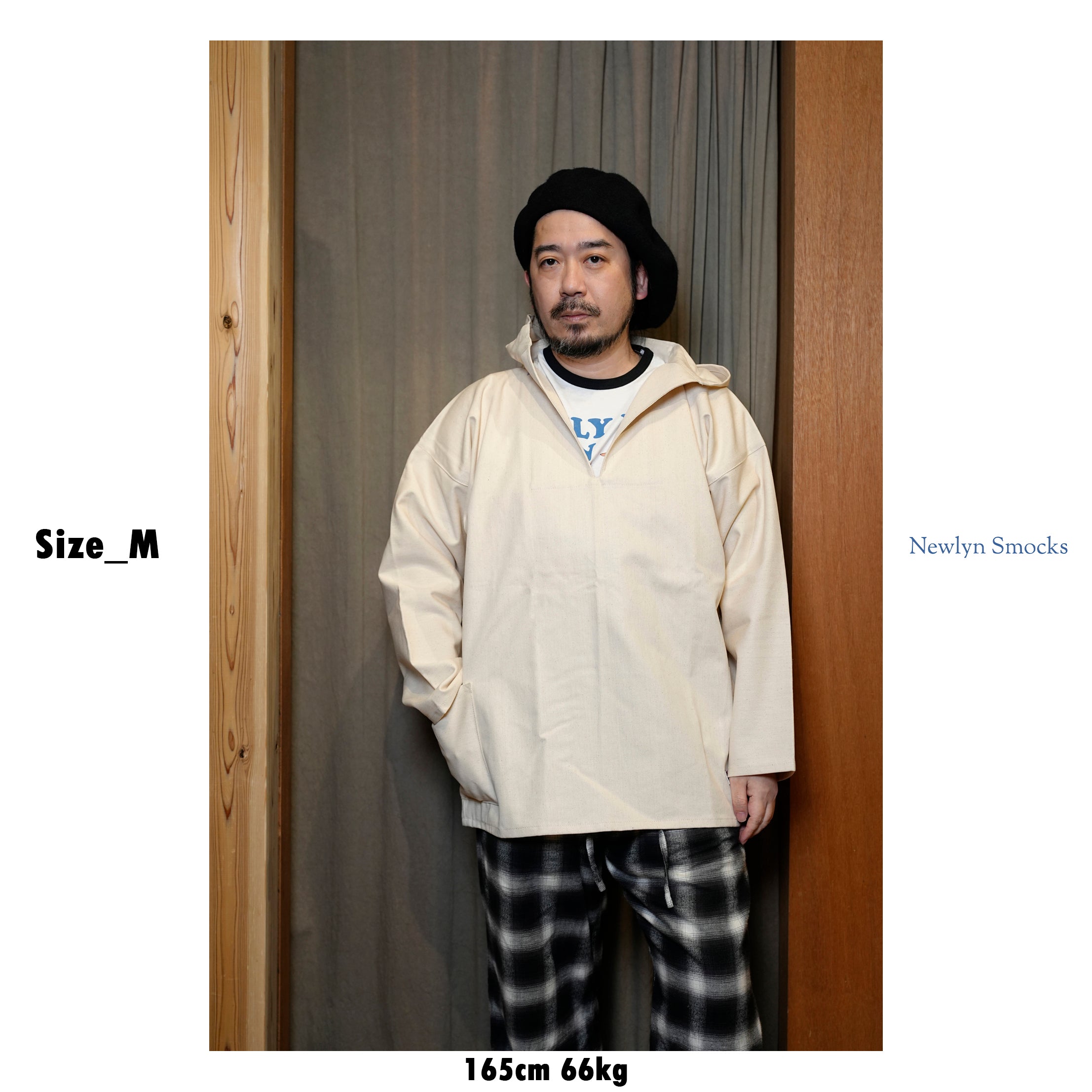 Hood Smocks Side Pk_Natural | Hood Smocks Sise Pk | Color:Ntural【NEWLYN SMOCK】