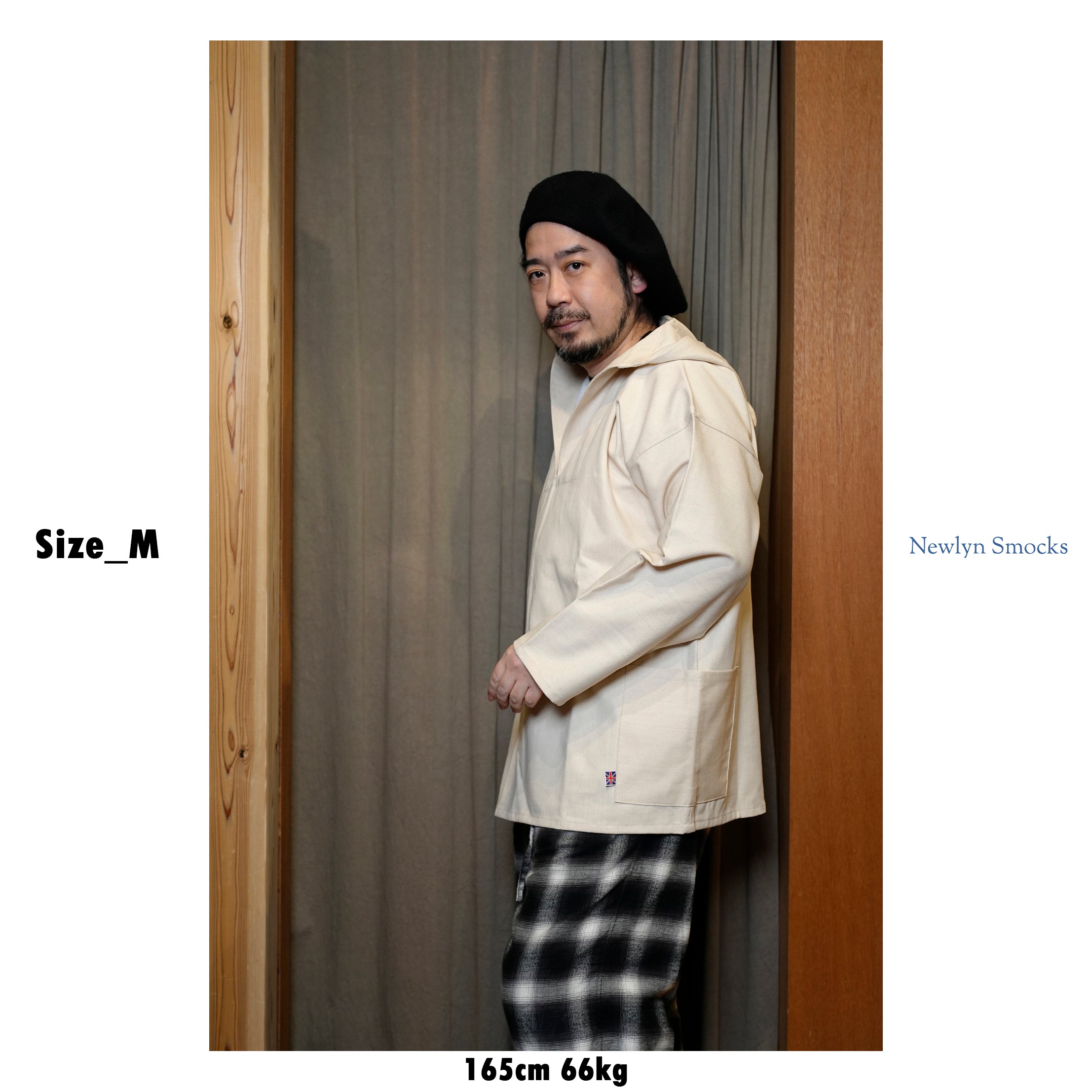 Hood Smocks Side Pk_Natural | Hood Smocks Sise Pk | Color:Ntural【NEWLYN SMOCK】
