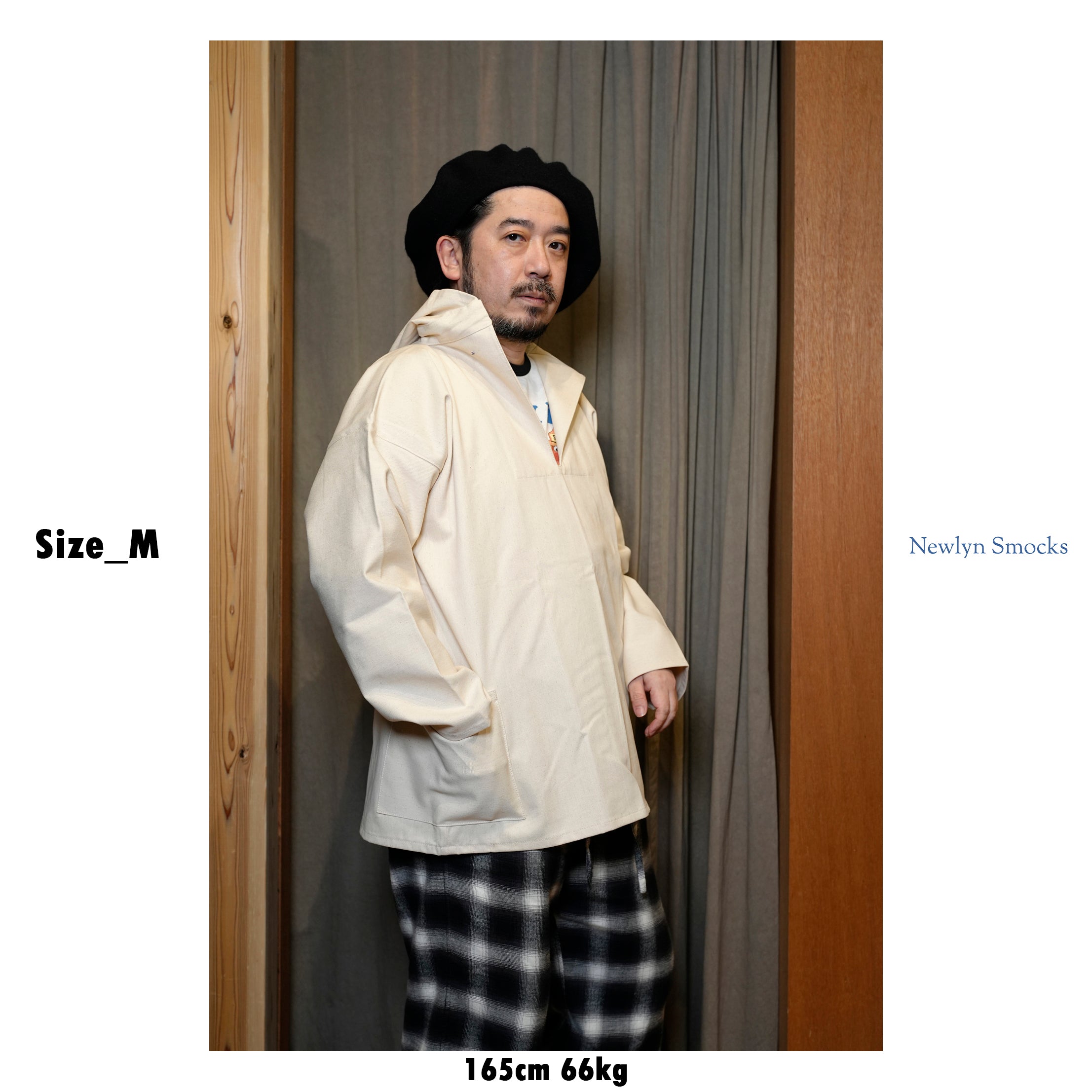 Hood Smocks Side Pk_Natural | Hood Smocks Sise Pk | Color:Ntural【NEWLYN SMOCK】