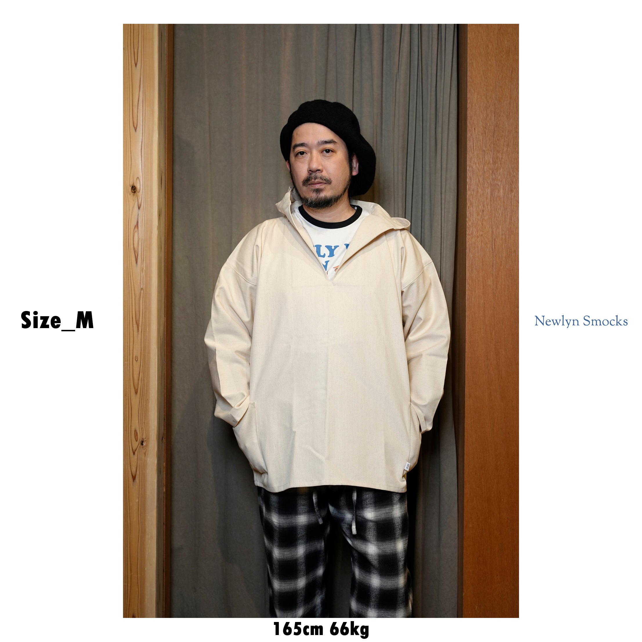 Hood Smocks Side Pk_Natural | Hood Smocks Sise Pk | Color:Ntural【NEWLYN SMOCK】