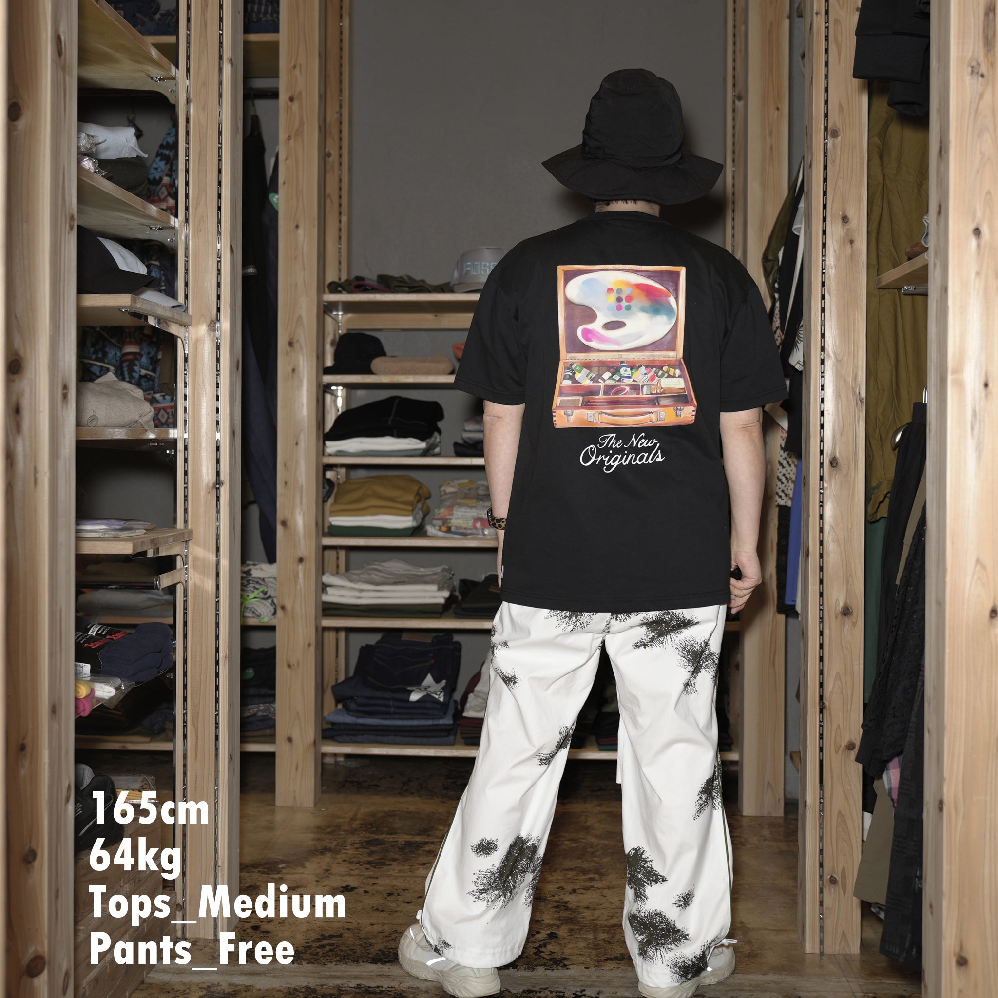 tno-14 | Paint Box Tee – Black | THE NEW ORIGINALS