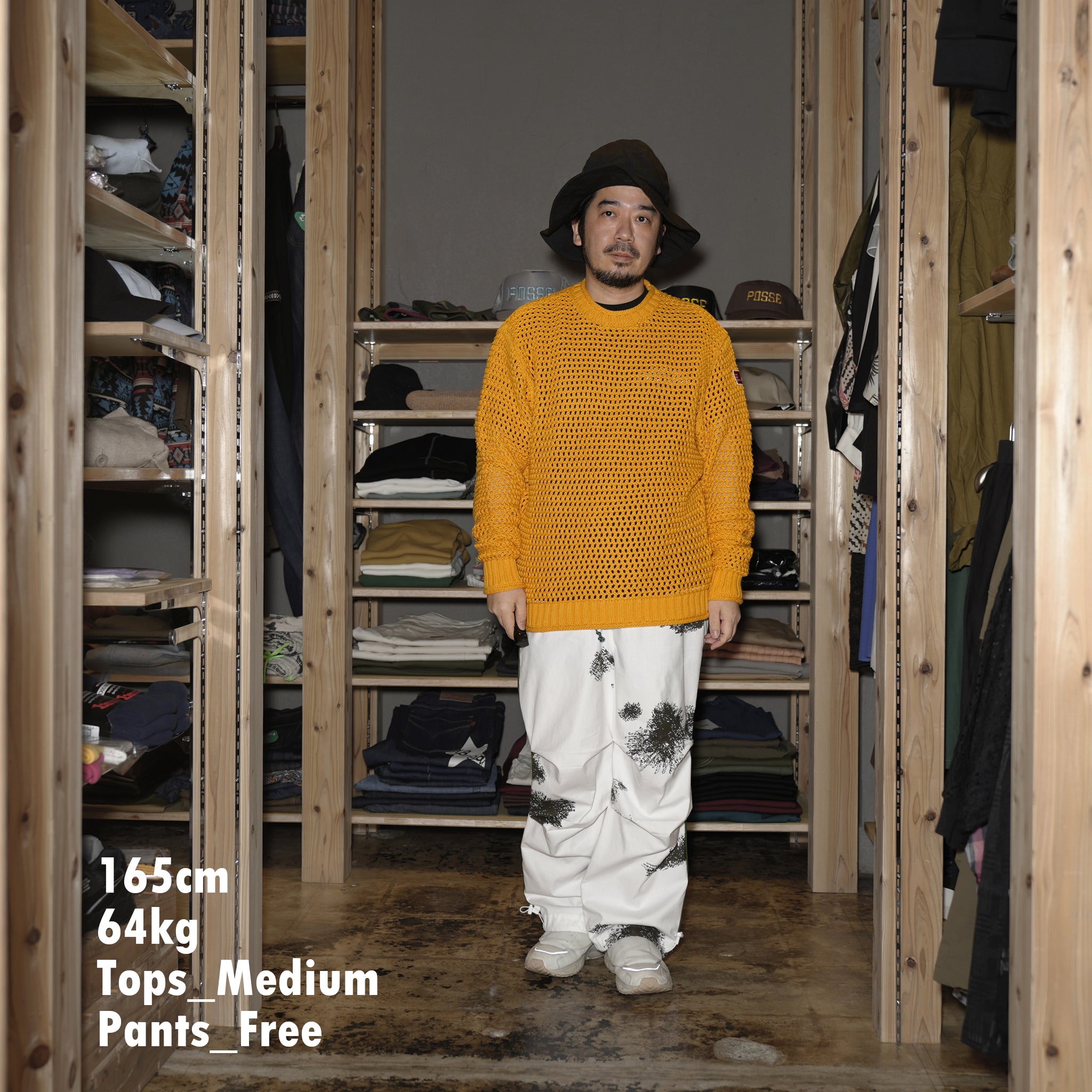 tno-05 | Open Knit Crewneck – Gold Fusion | THE NEW ORIGINALS