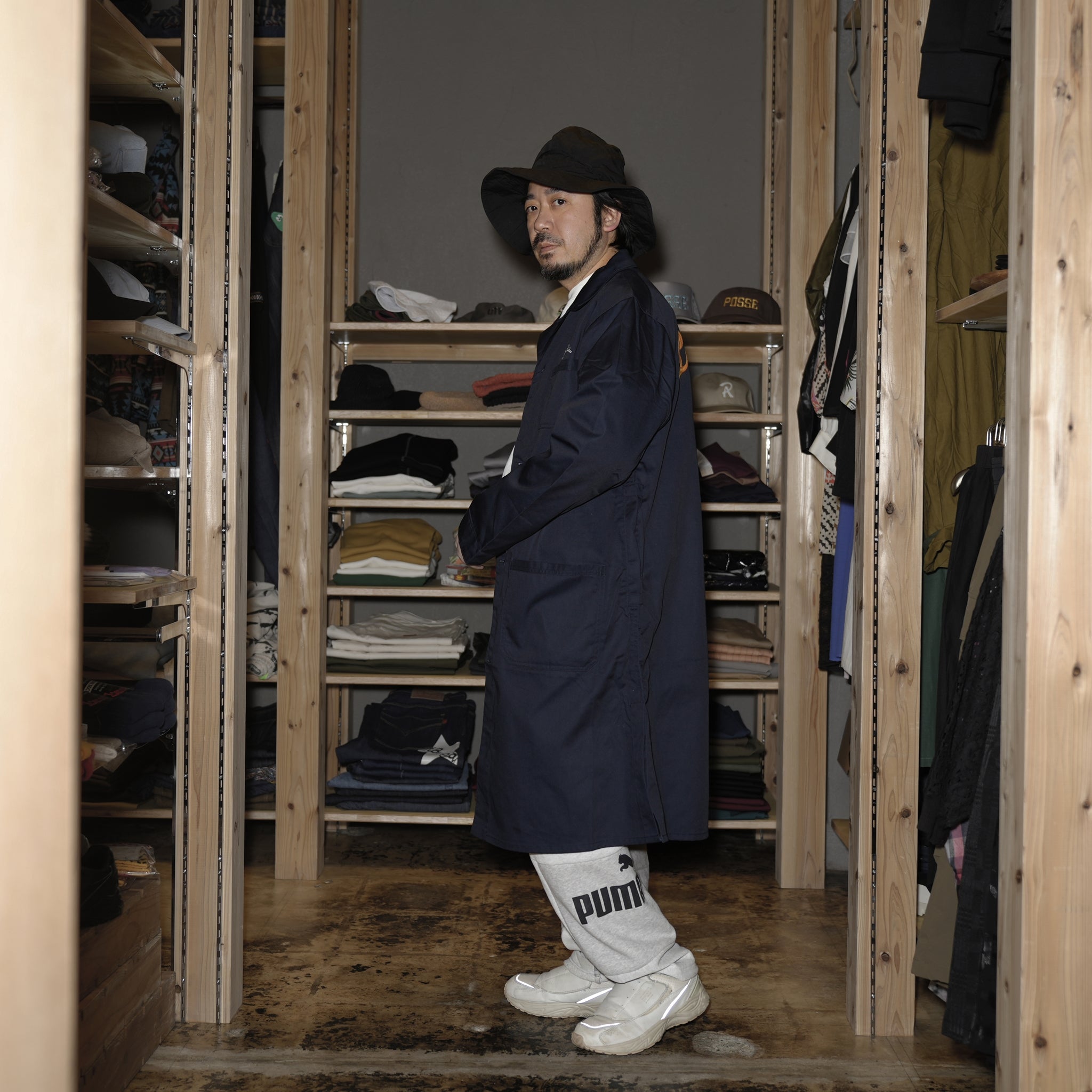 URLIR-121 | Let it Ride Classics "Engineer Coat" | Color:Black/w | Navy | Sand Beige【Let it Ride Classics_レットイットライド クラシックス】