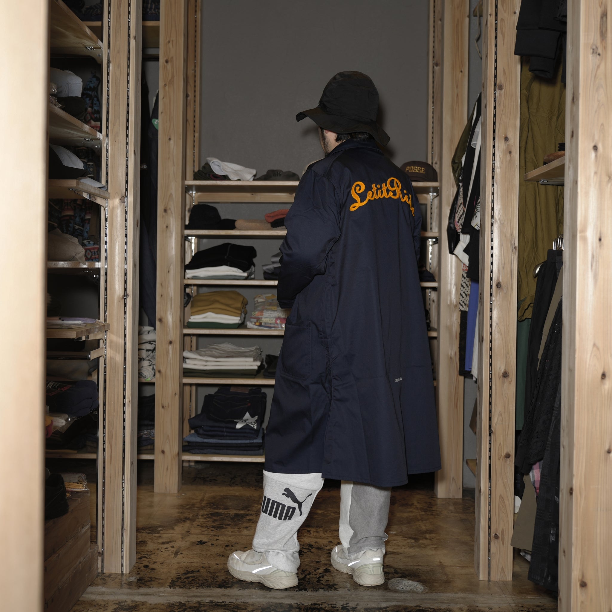 URLIR-121 | Let it Ride Classics "Engineer Coat" | Color:Black/w | Navy | Sand Beige【Let it Ride Classics_レットイットライド クラシックス】