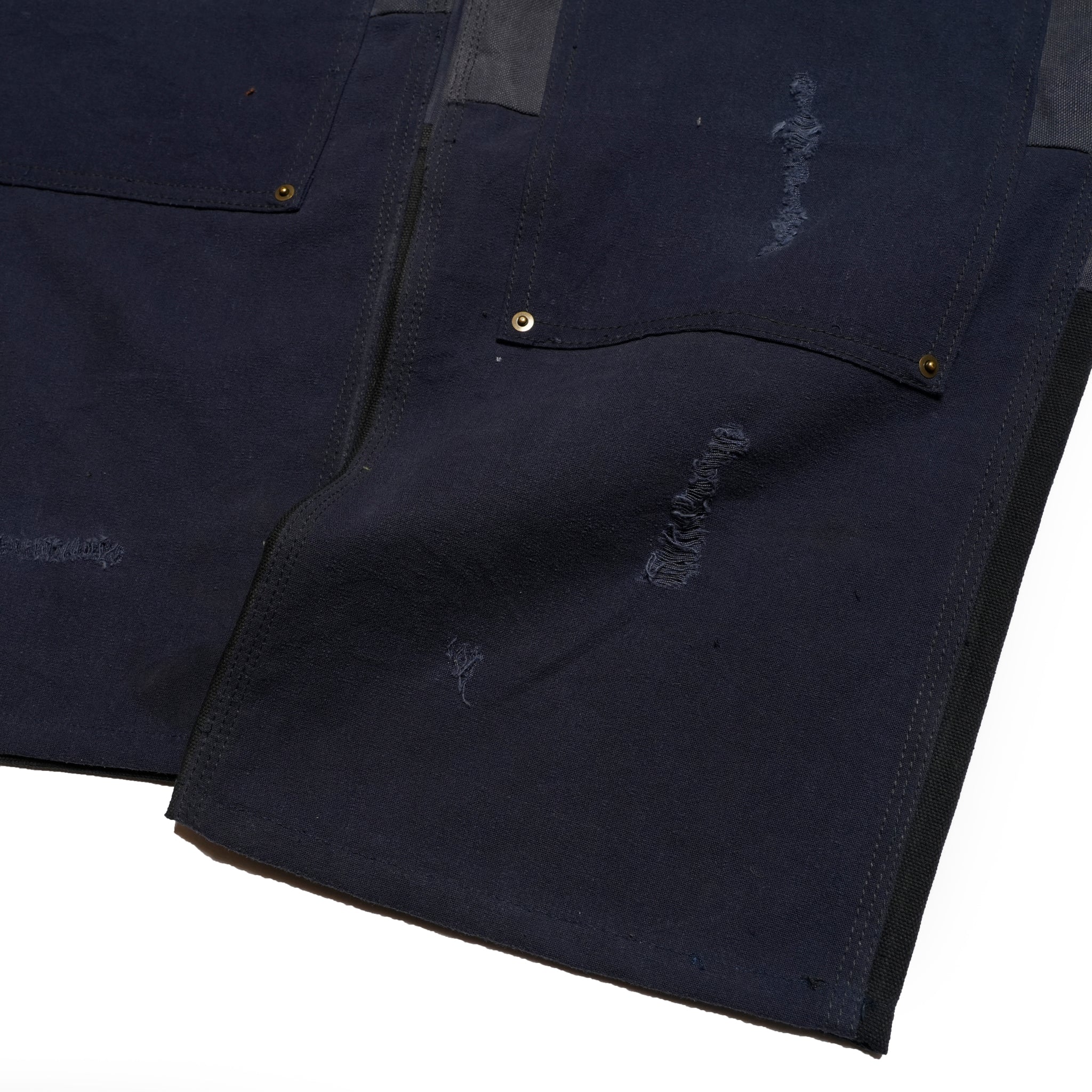 RP2528305_Navy | DAMAGE DOUBLEKNEE PANTS | Color:Navy | Size_M/L/XL【NASNGWAM_ナスングワム】