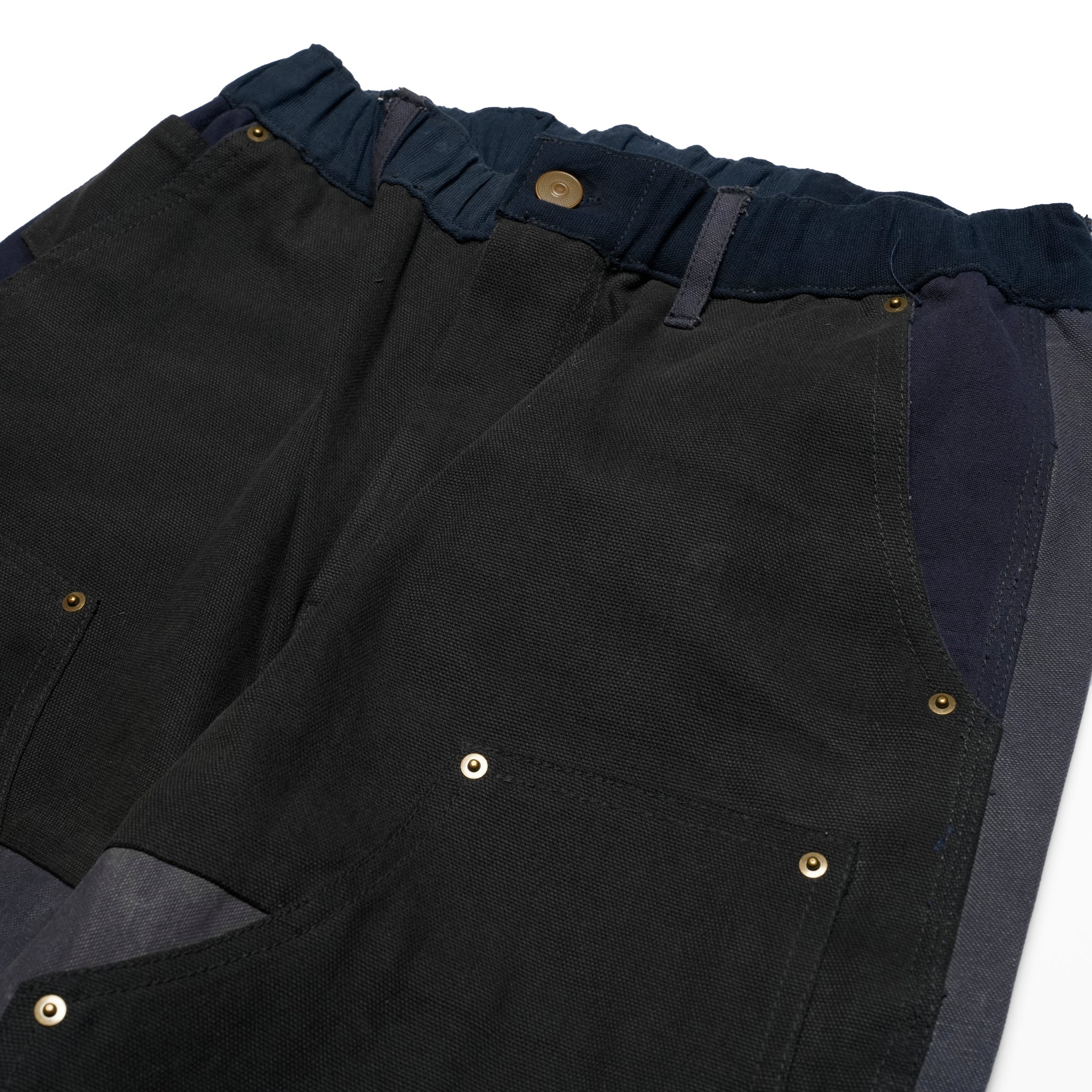 RP2528305_Navy | DAMAGE DOUBLEKNEE PANTS | Color:Navy | Size_M/L/XL【NASNGWAM_ナスングワム】