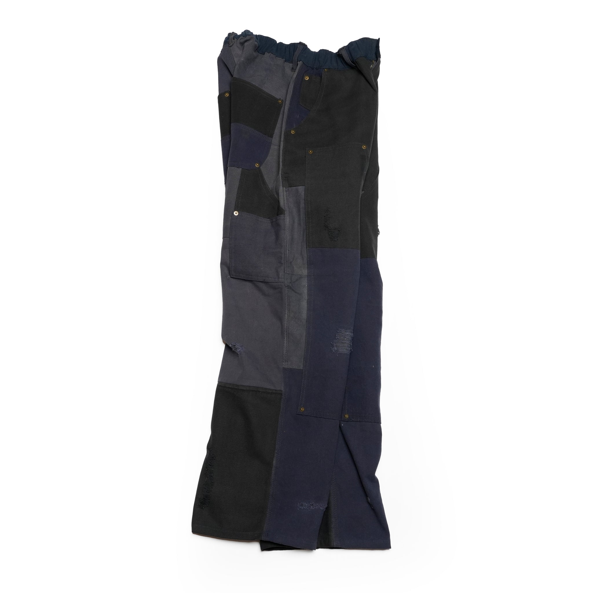 RP2528305_Navy | DAMAGE DOUBLEKNEE PANTS | Color:Navy | Size_M/L/XL【NASNGWAM_ナスングワム】