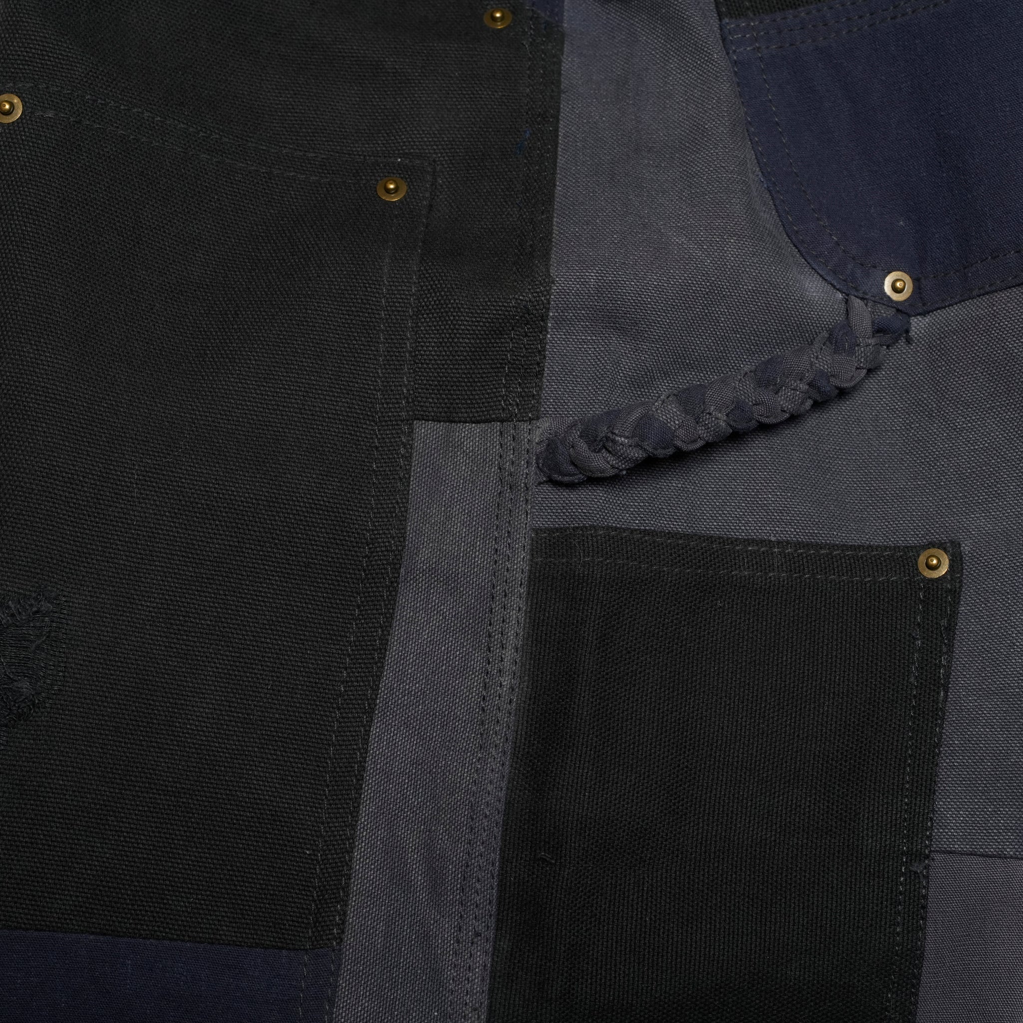 RP2528305_Navy | DAMAGE DOUBLEKNEE PANTS | Color:Navy | Size_M/L/XL【NASNGWAM_ナスングワム】