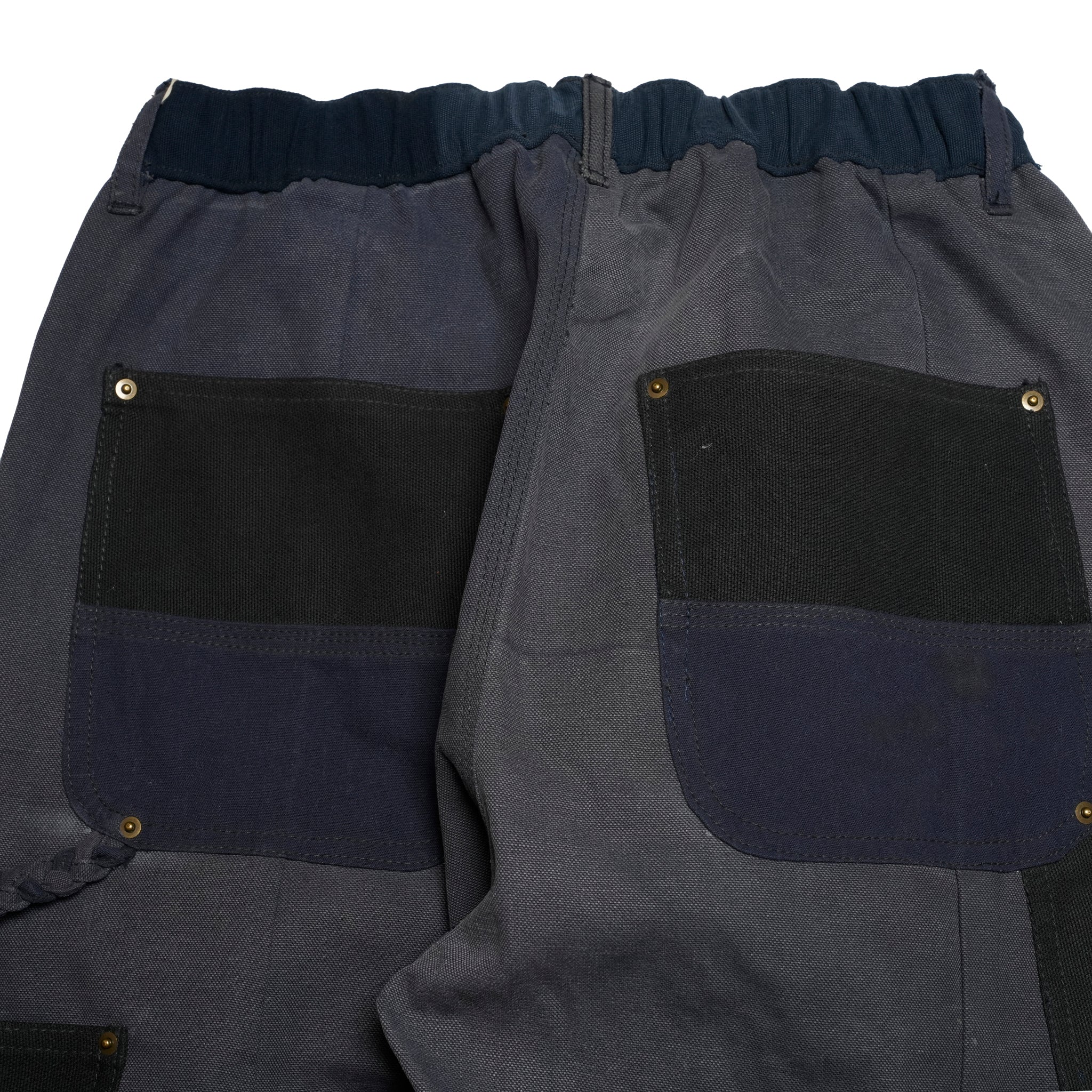 RP2528305_Navy | DAMAGE DOUBLEKNEE PANTS | Color:Navy | Size_M/L/XL【NASNGWAM_ナスングワム】