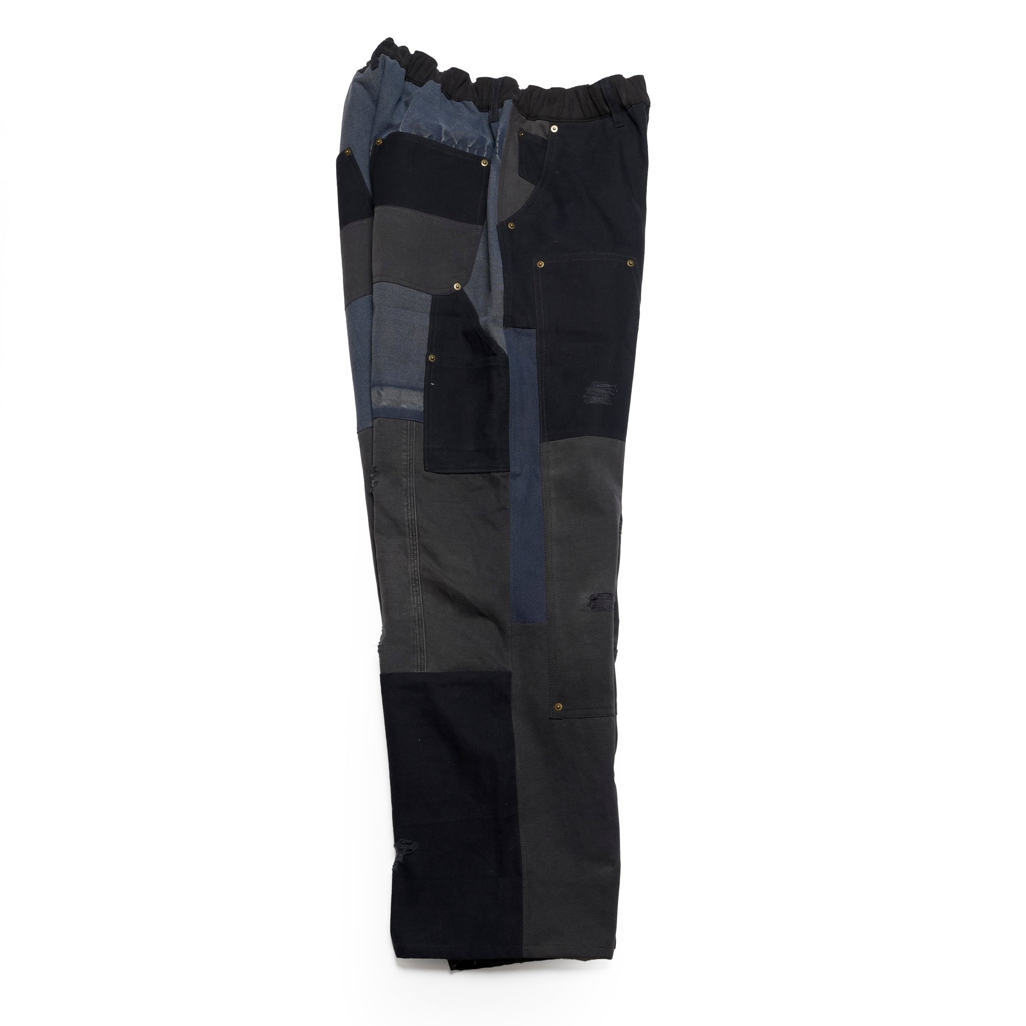 RP2528305_Navy | DAMAGE DOUBLEKNEE PANTS | Color:Navy | Size_M/L/XL【NASNGWAM_ナスングワム】