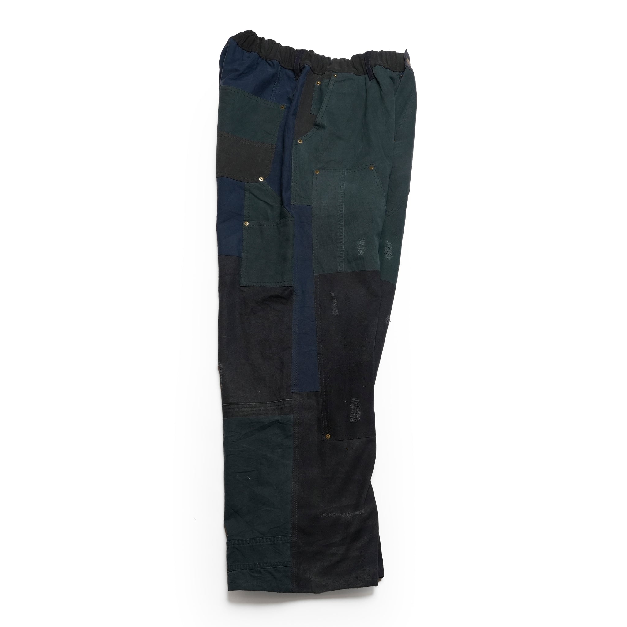 RP2528305_Navy | DAMAGE DOUBLEKNEE PANTS | Color:Navy | Size_M/L/XL【NASNGWAM_ナスングワム】