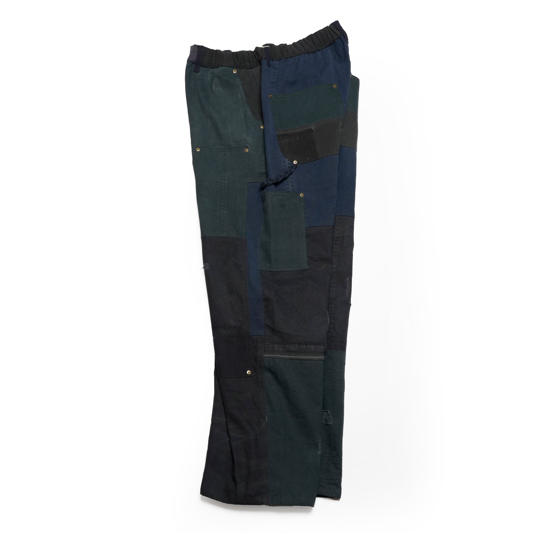 RP2528305_Navy | DAMAGE DOUBLEKNEE PANTS | Color:Navy | Size_M/L/XL【NASNGWAM_ナスングワム】