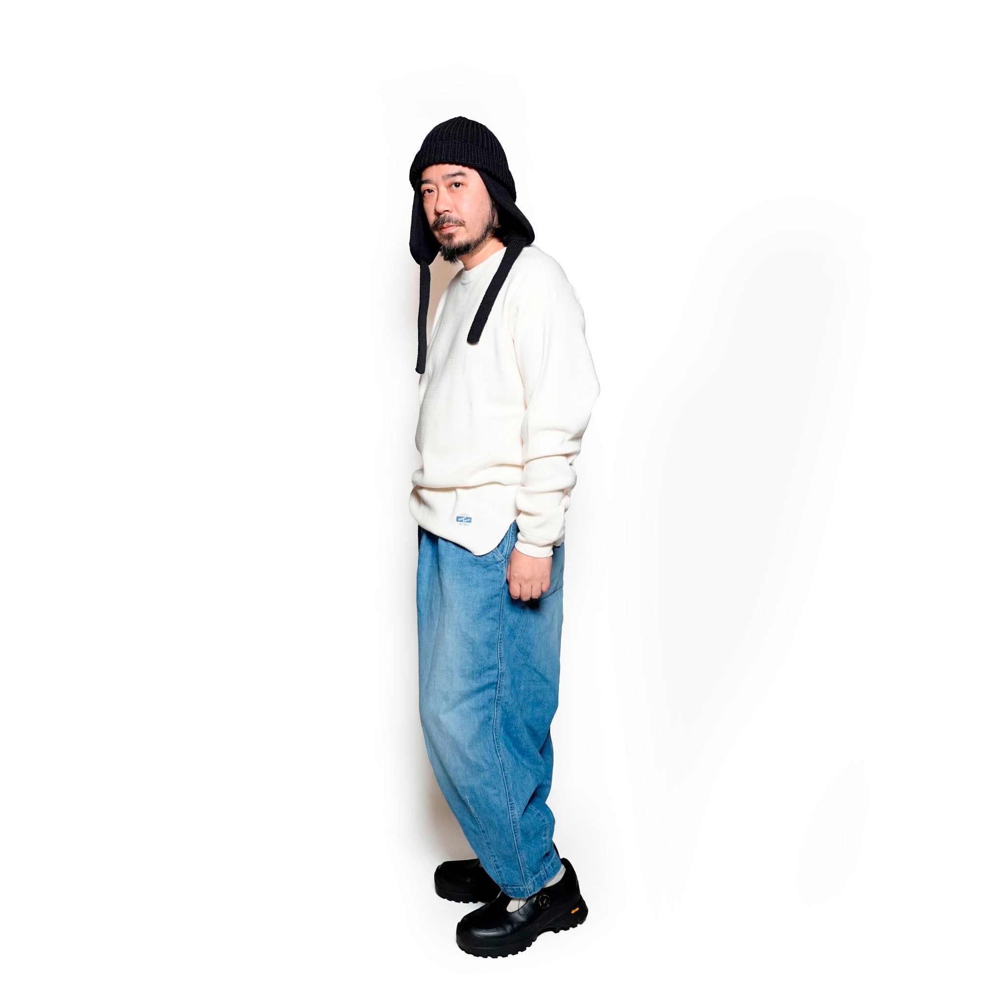 VGW Type-2 wide denim pants | Indigo | VIRGOwearworks