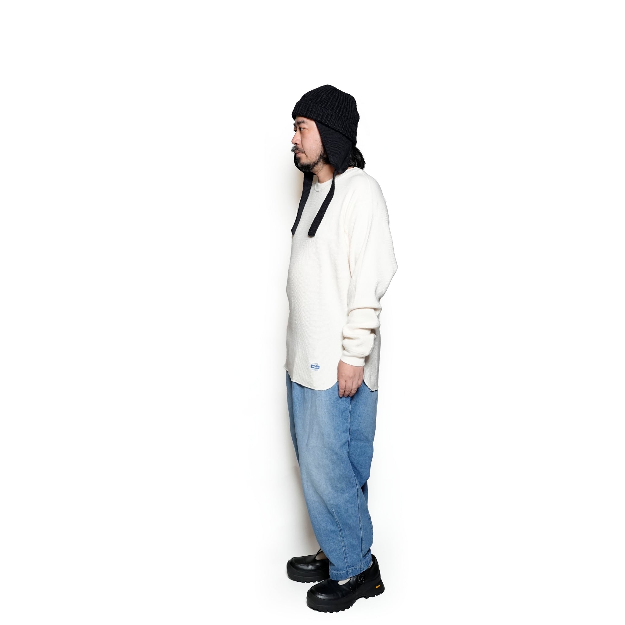 VGW Type-2 wide denim pants | Indigo | VIRGOwearworks
