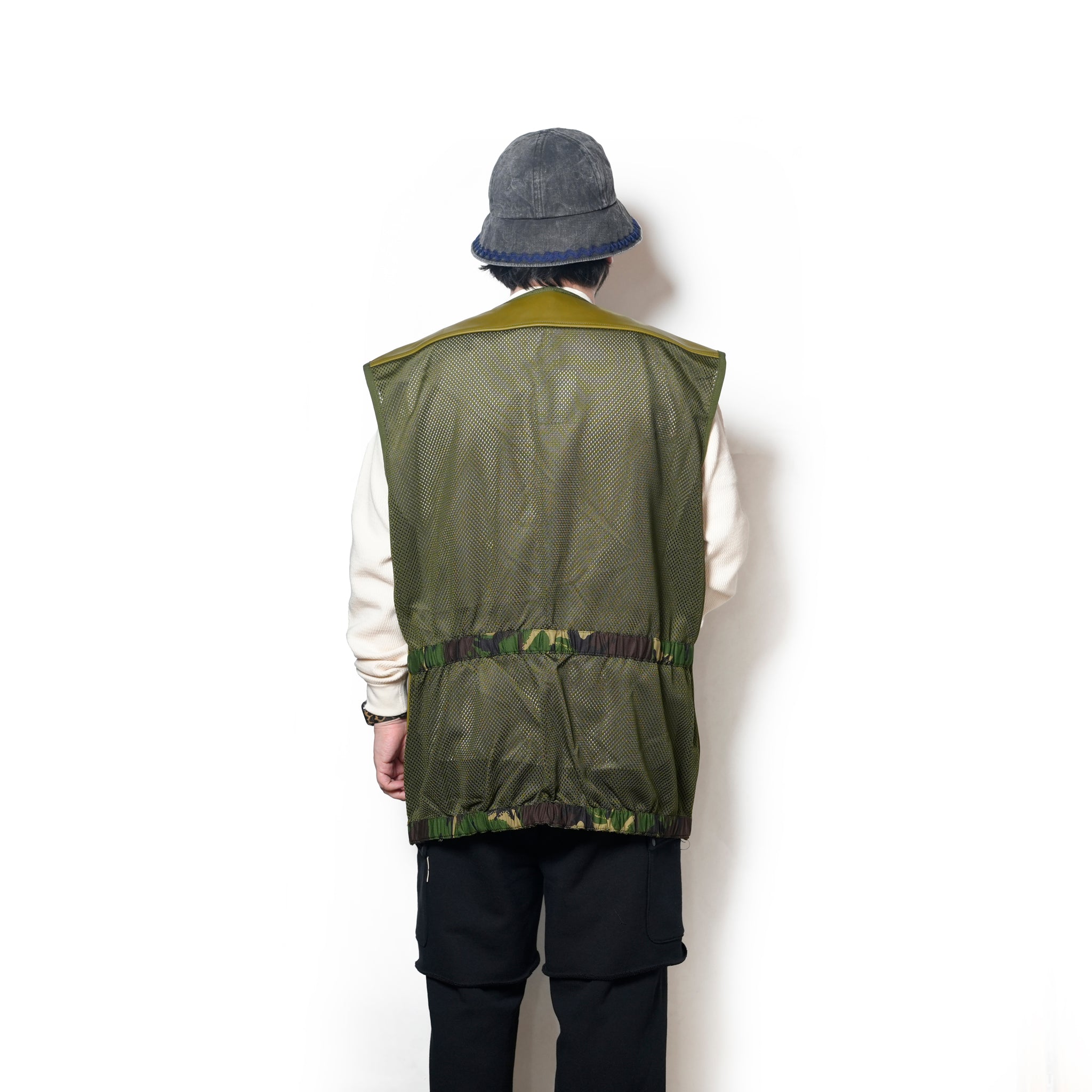 JERKIN PROTECTIVE VEST remake | Color:M Green【The NERDYS_ナーディーズ】NFNG-VT01