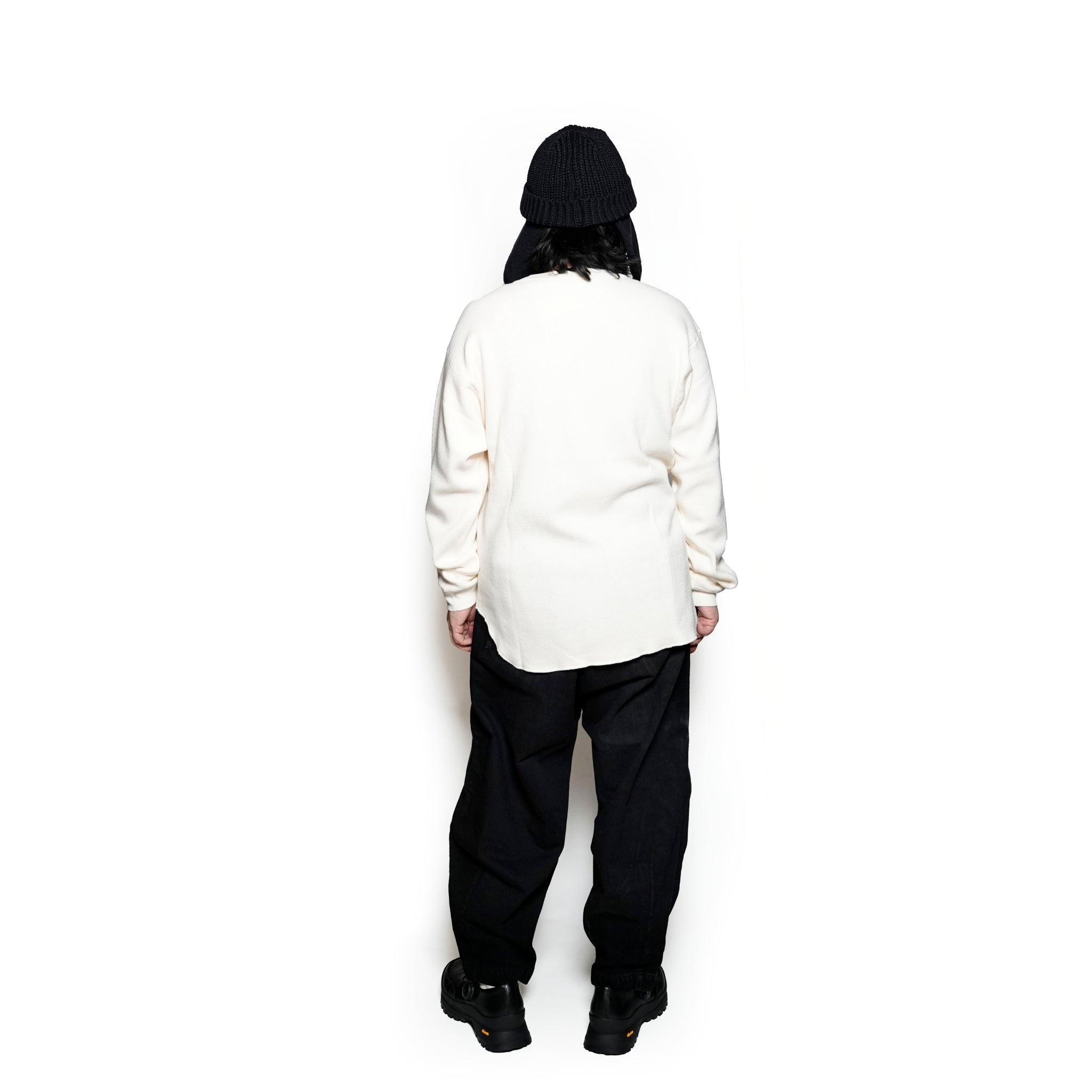VGW Type-2 wide denim pants | Black | VIRGOwearworks