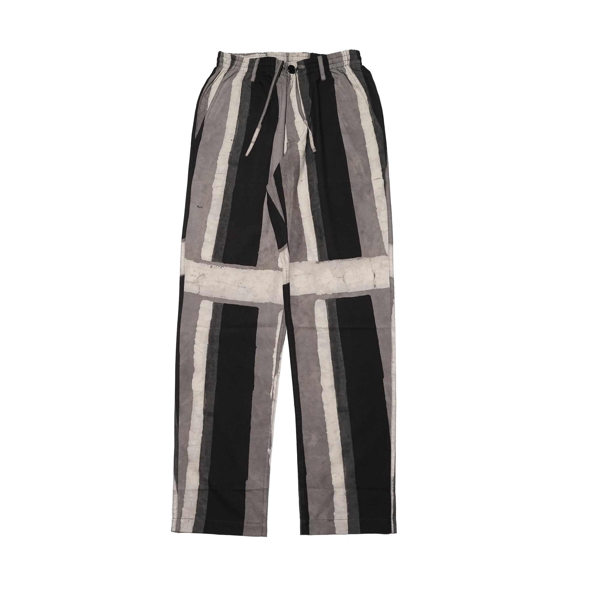 LISBOA_bp119 | RELAXED FIT ELASTIC WAIST.DRAWSTRING TROUSERS. | Color:Bp119 Charcoal【KARDO_カルド】