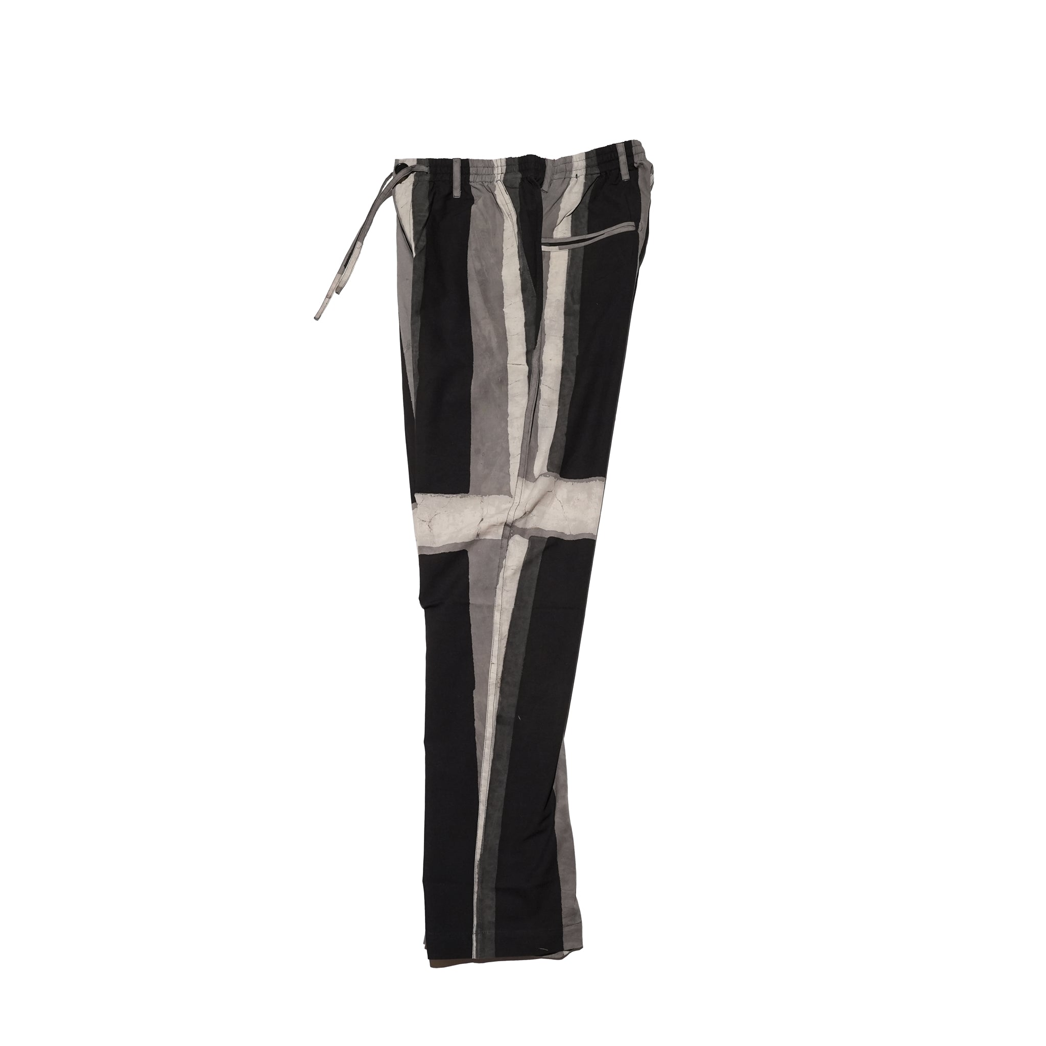 LISBOA_bp119 | RELAXED FIT ELASTIC WAIST.DRAWSTRING TROUSERS. | Color:Bp119 Charcoal【KARDO_カルド】