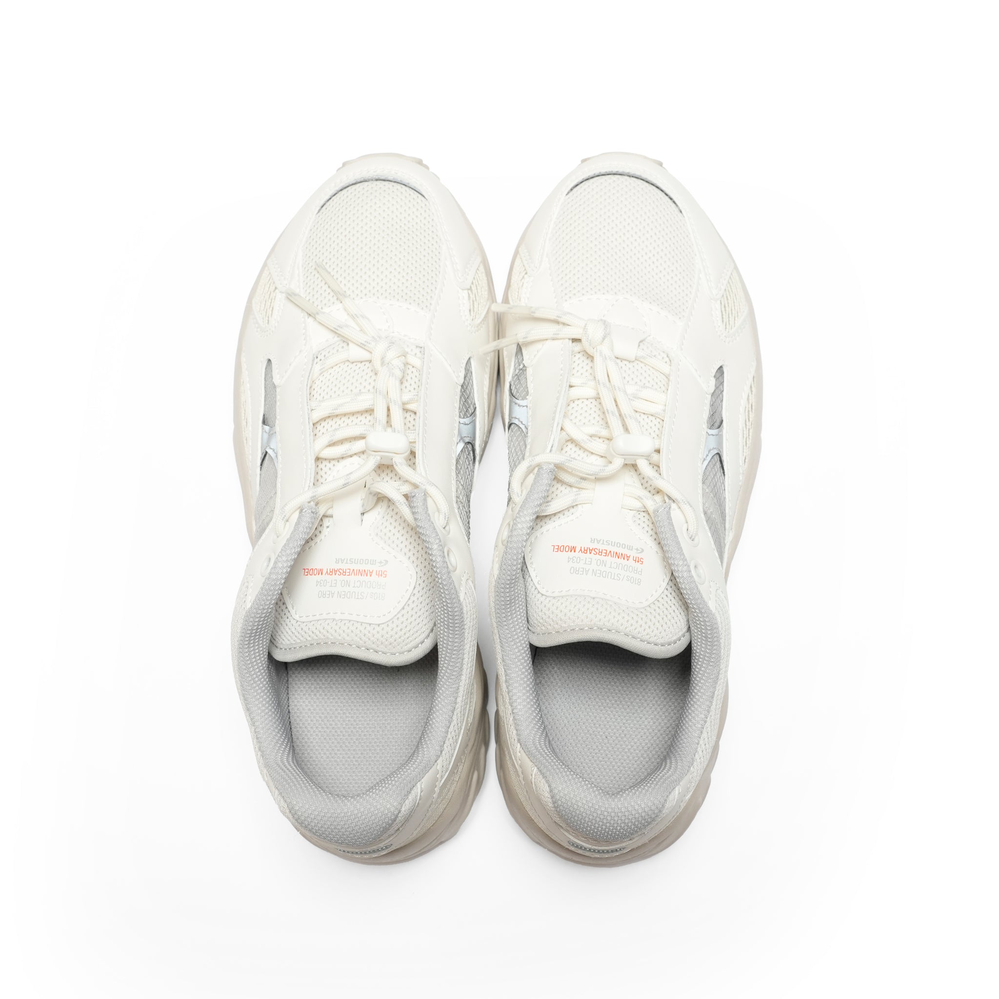 ET 034_White | Studen Aero | Color:White【810S_エイトテンス】【MOONSTAR_ムーンスター】