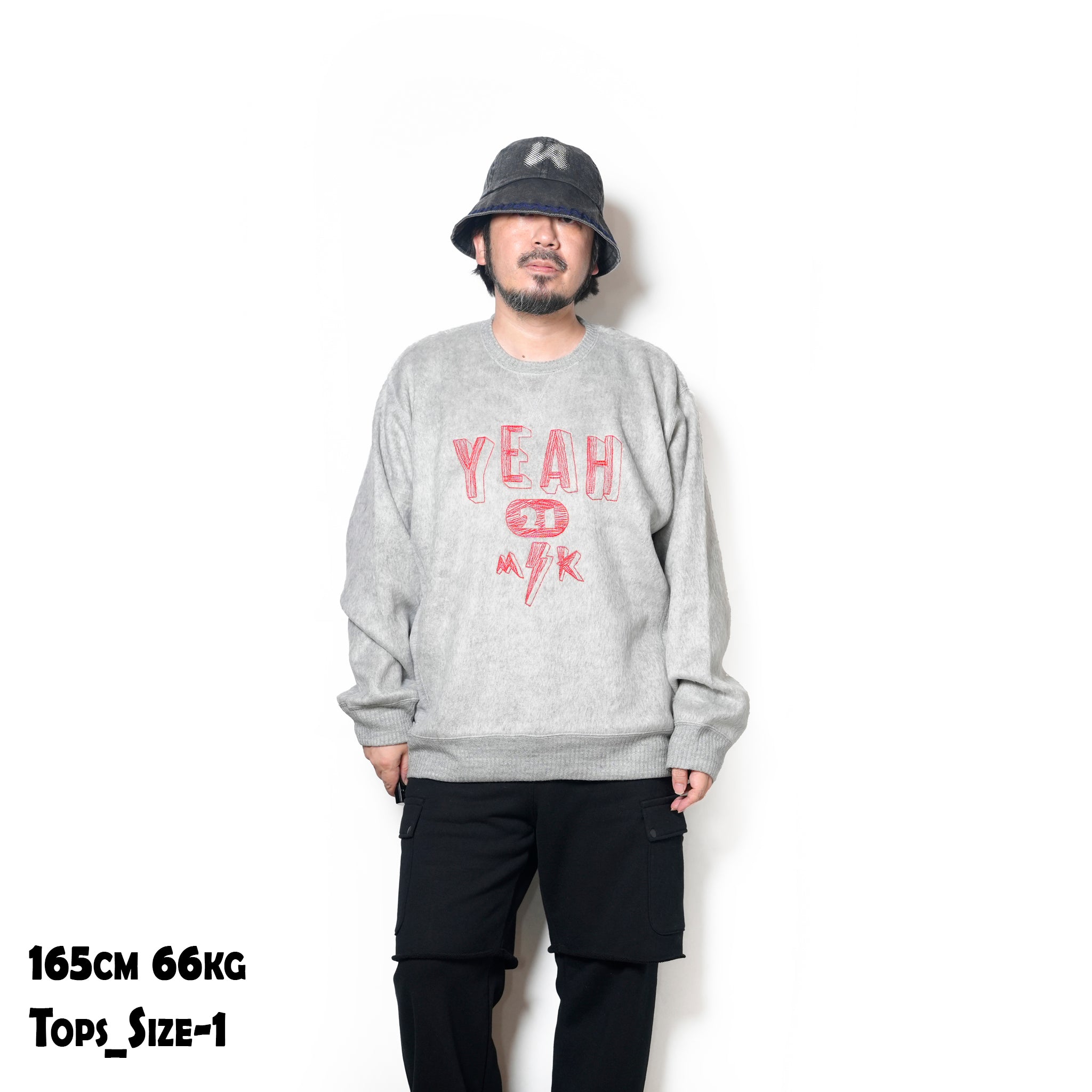 YEAH | Color_Gry | No_mk26a-c-23_gry【MASTERKEY_マスターキー】