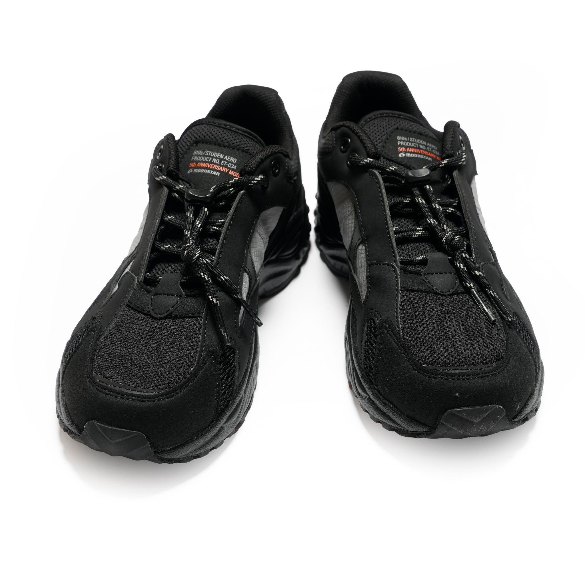 ET 034_Black | Studen Aero | Color:Black【810S_エイトテンス】【MOONSTAR_ムーンスター】
