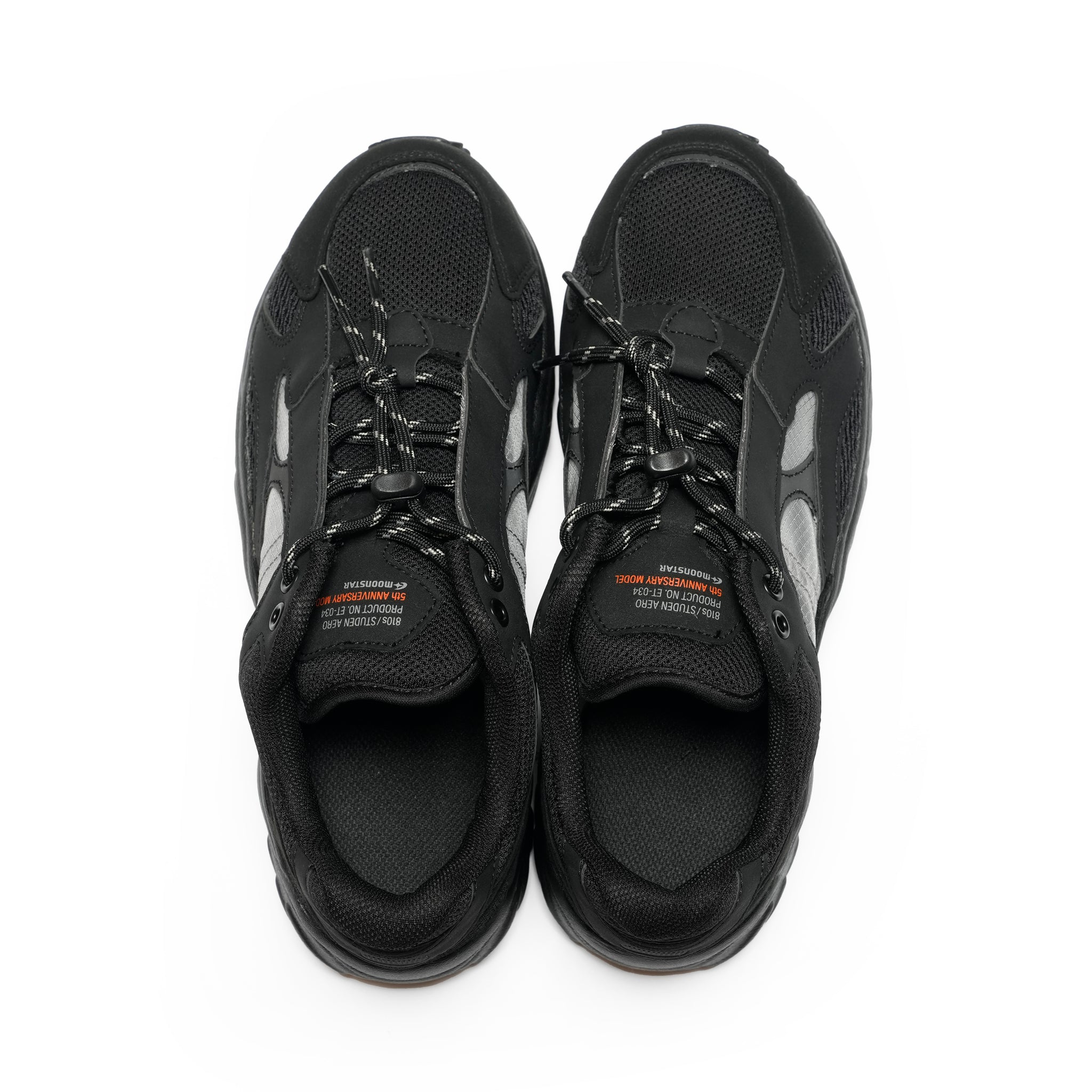 ET 034_Black | Studen Aero | Color:Black【810S_エイトテンス】【MOONSTAR_ムーンスター】